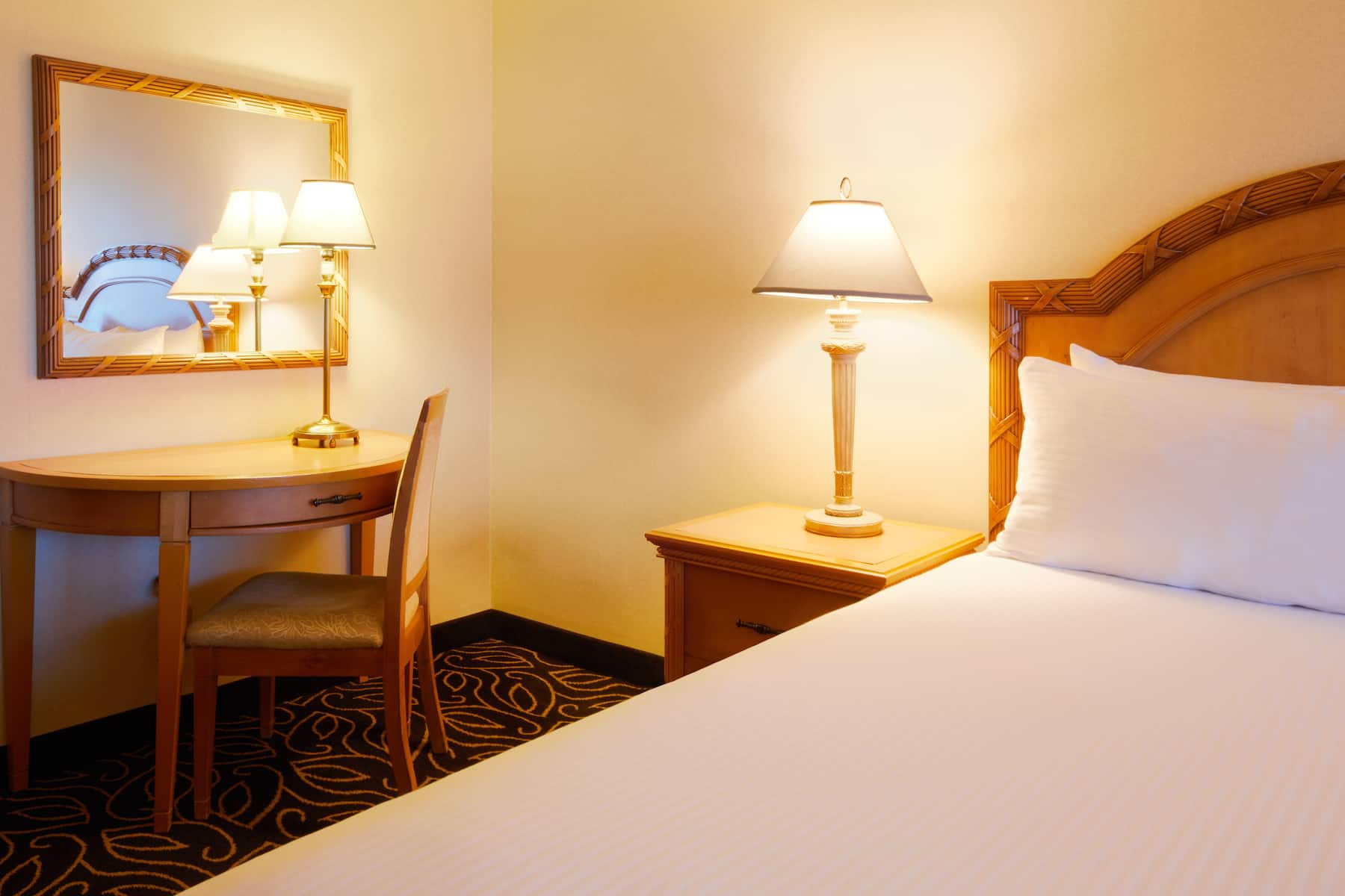 Guest room at the Eldorado Resort Casino, Trademark Collection by Wyndham in Reno, Nevada