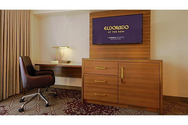 Guest room at the Eldorado Resort Casino, Trademark Collection by Wyndham in Reno, Nevada