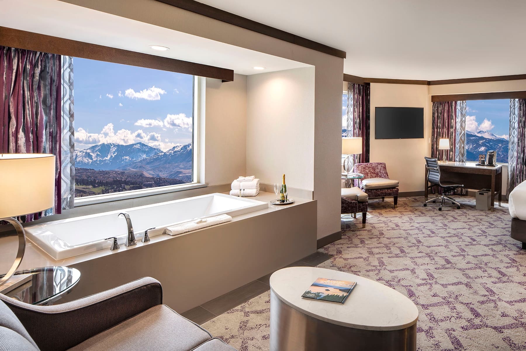 Guest room feature at the Silver Legacy Resort Casino, Trademark Collection by Wyndham in Reno, Nevada