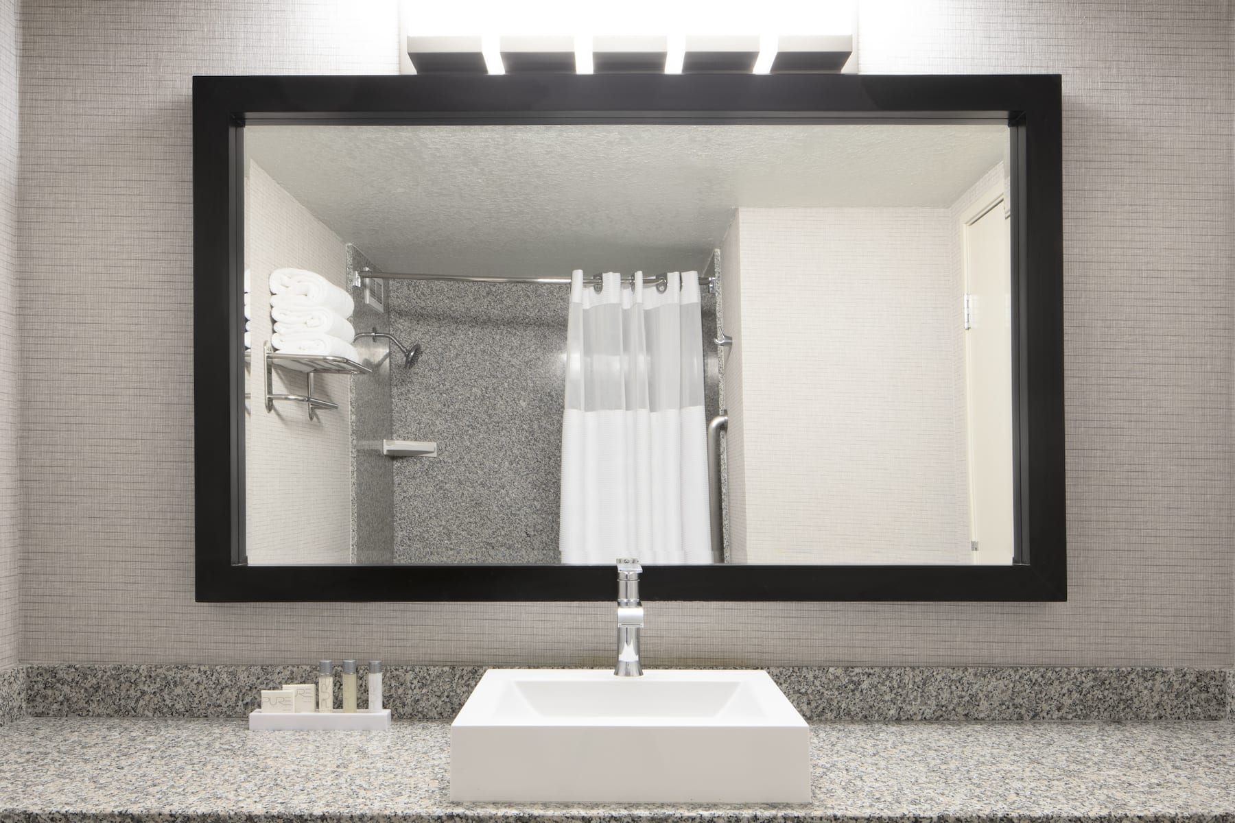 Guest room bath at the Circus Circus Reno, Trademark Collection by Wyndham in Reno, Nevada
