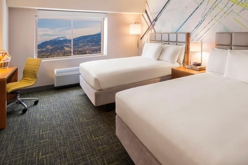 Guest room at the Circus Circus Reno, Trademark Collection by Wyndham in Reno, Nevada