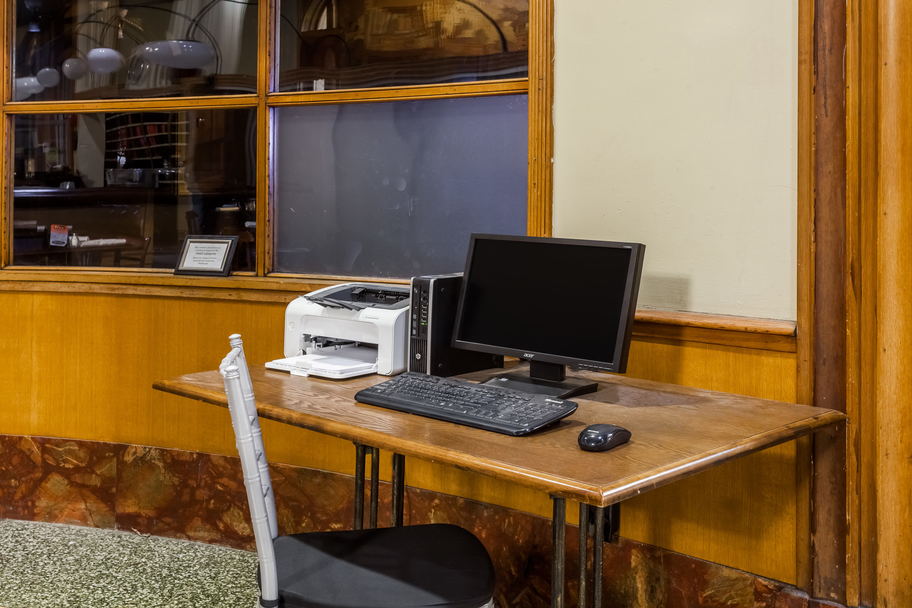 Hotel at the Lafayette, Trademark Collection by Wyndham business center in Buffalo, New York