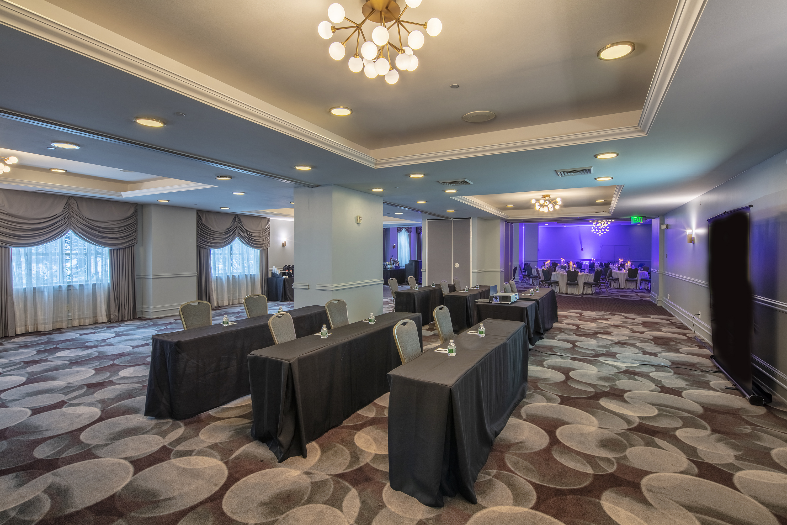Meeting room at Collegian Hotel & Suites, Trademark Collection by Wyndham in Syracuse, New York