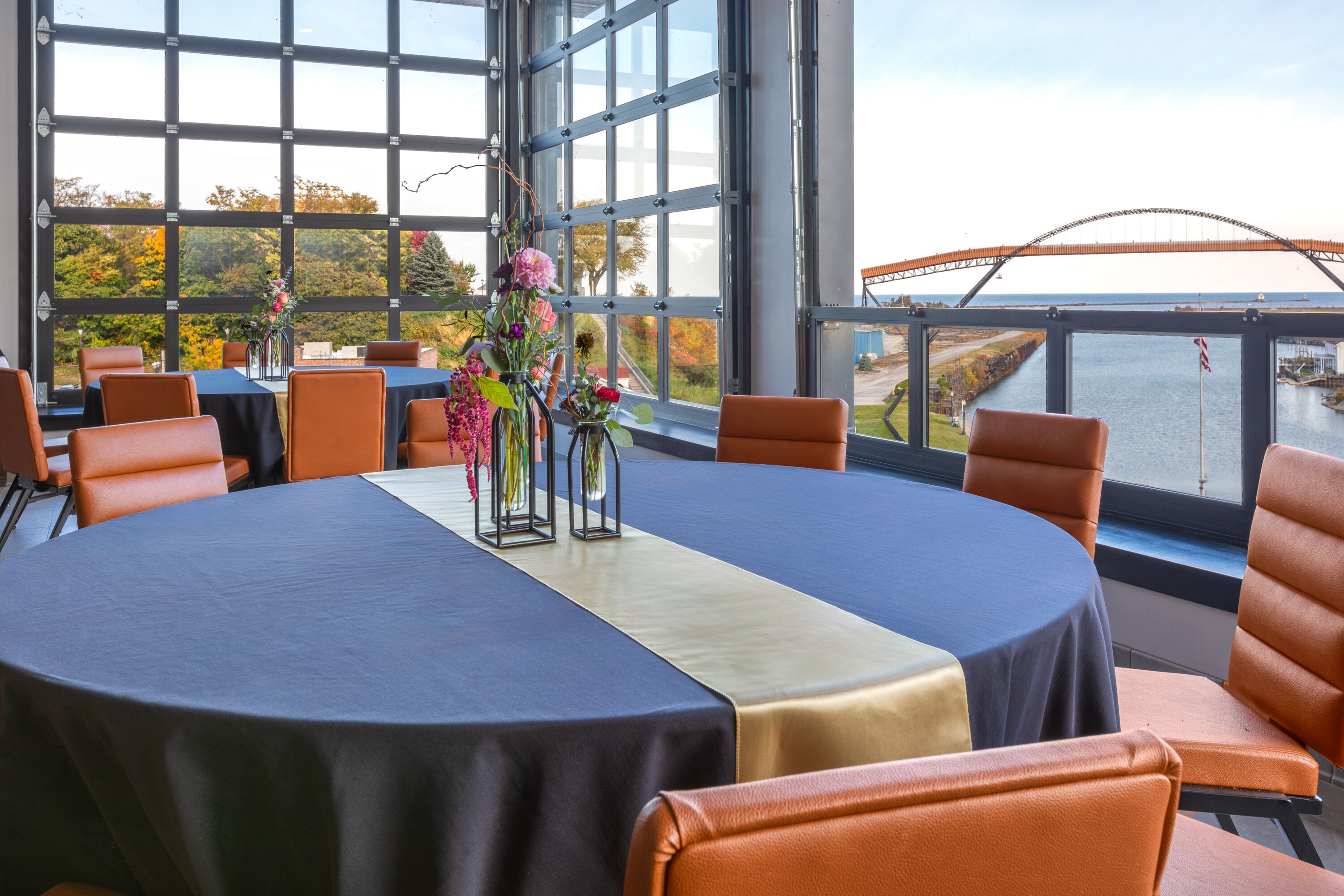 Riverbend Hotel and Suites, Trademark Collection by Wyndham ballroom banquet rounds in Ashtabula, Ohio