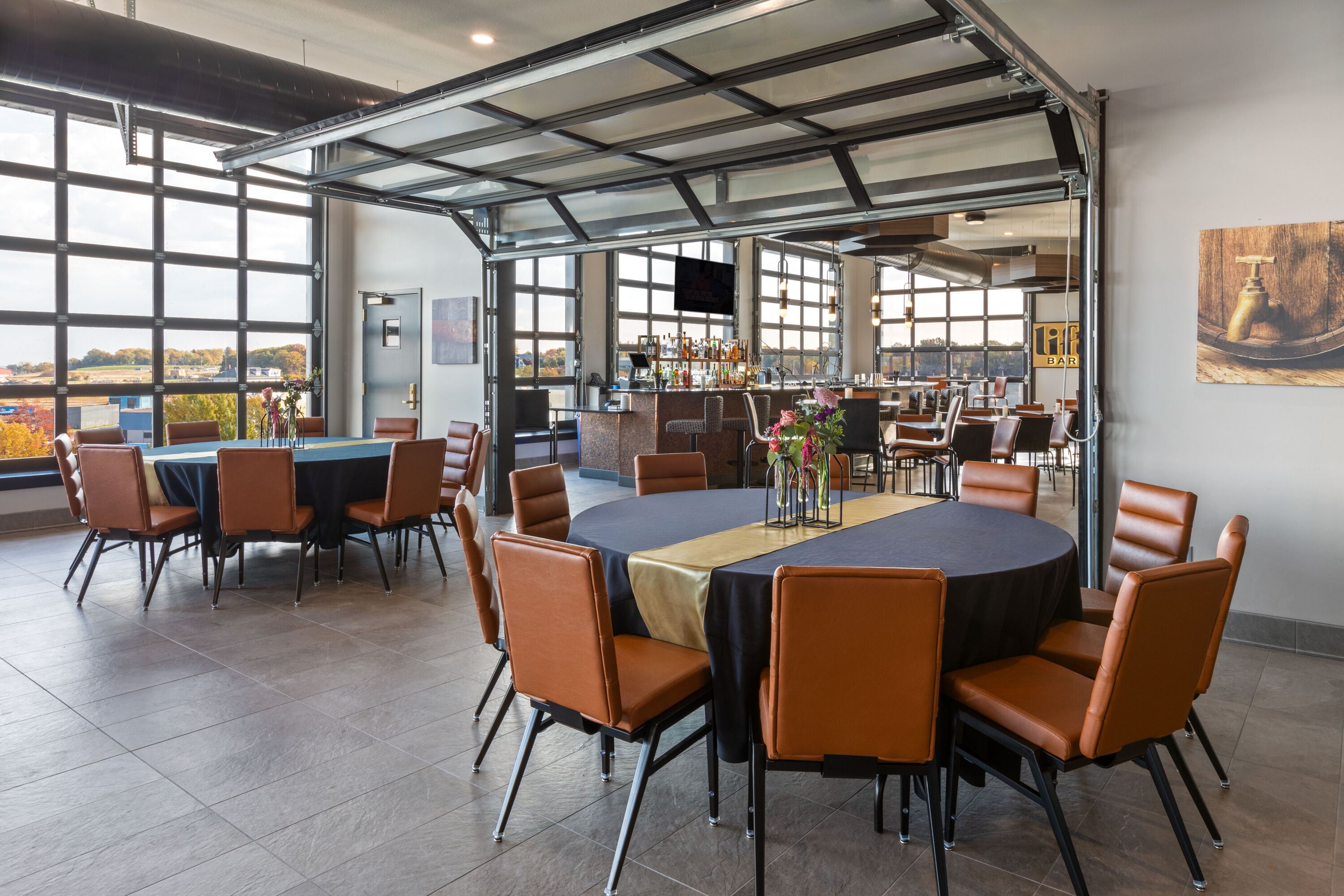 Riverbend Hotel and Suites, Trademark Collection by Wyndham ballroom banquet rounds in Ashtabula, Ohio