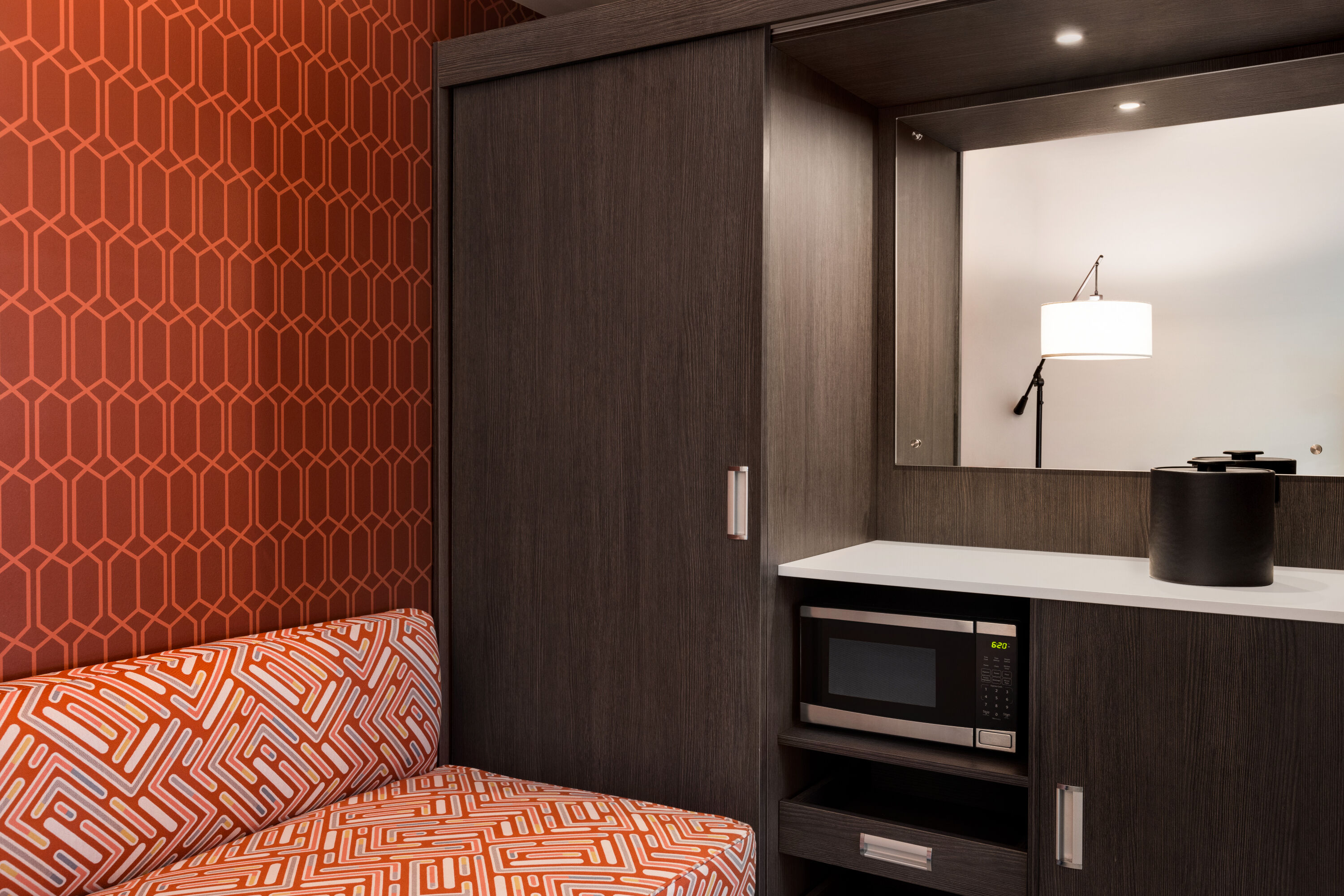 Guest room at the The Orbit Hotel, Trademark Collection by Wyndham in Fairview Park, Ohio