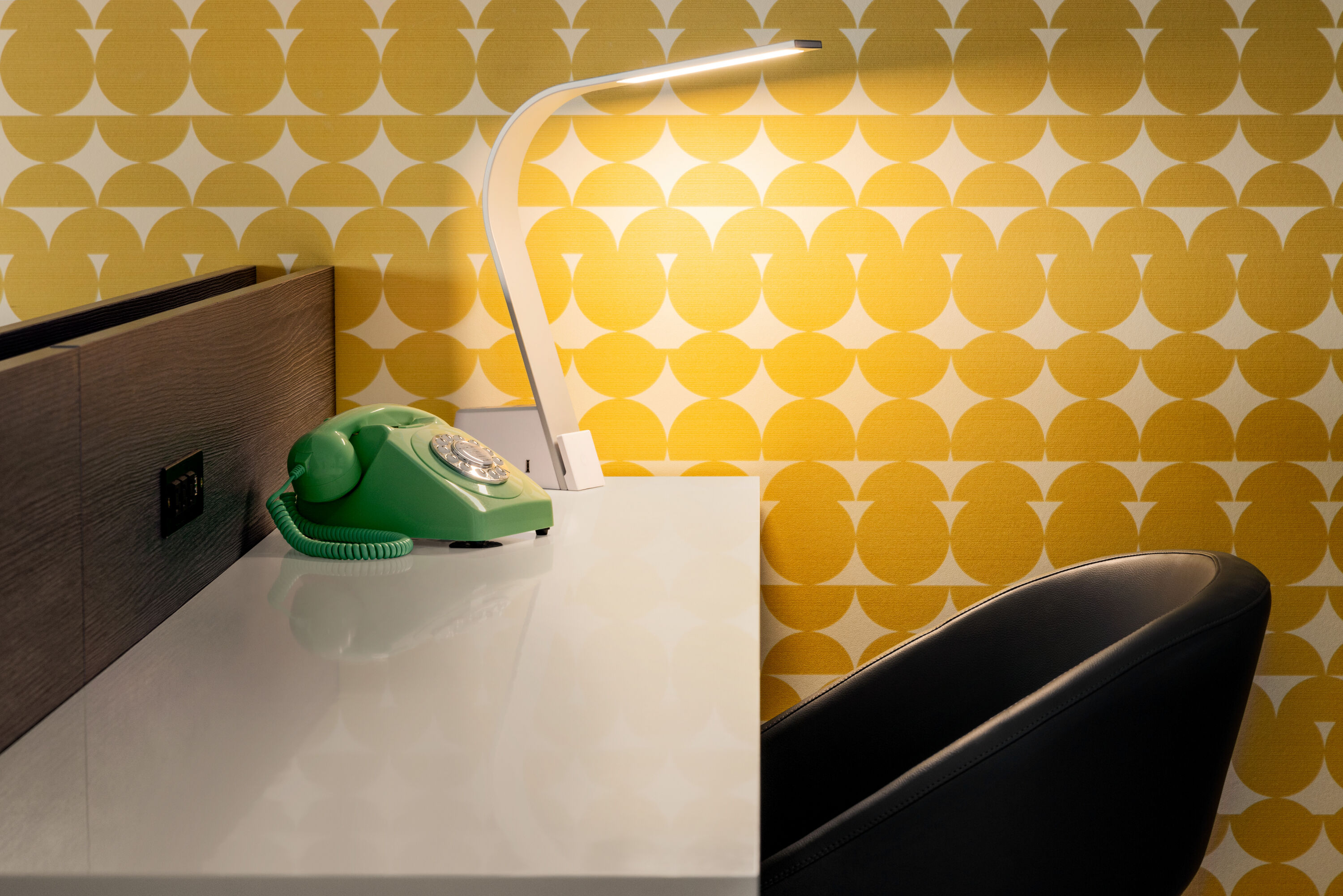 Guest room at the The Orbit Hotel, Trademark Collection by Wyndham in Fairview Park, Ohio