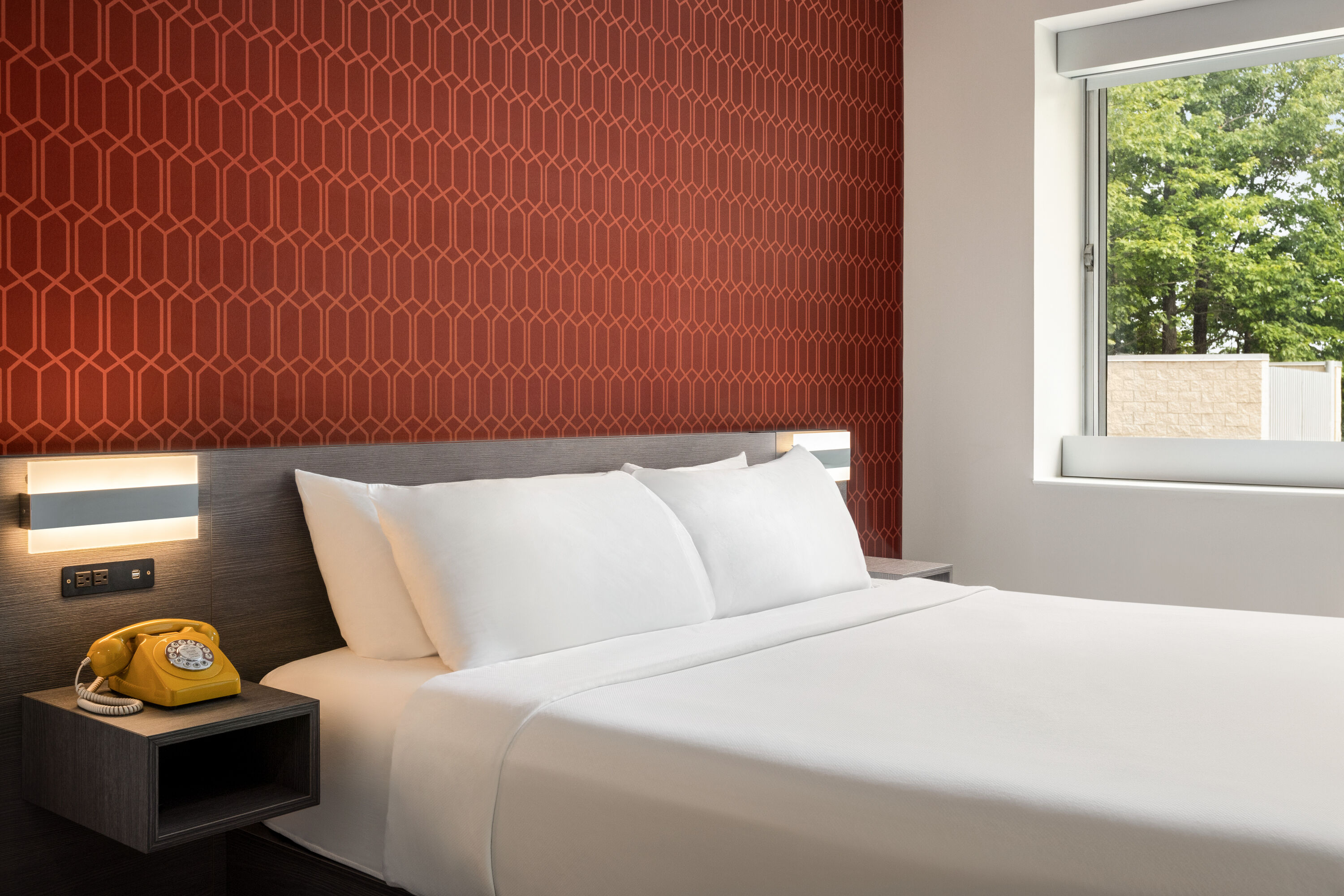 Guest room at the The Orbit Hotel, Trademark Collection by Wyndham in Fairview Park, Ohio