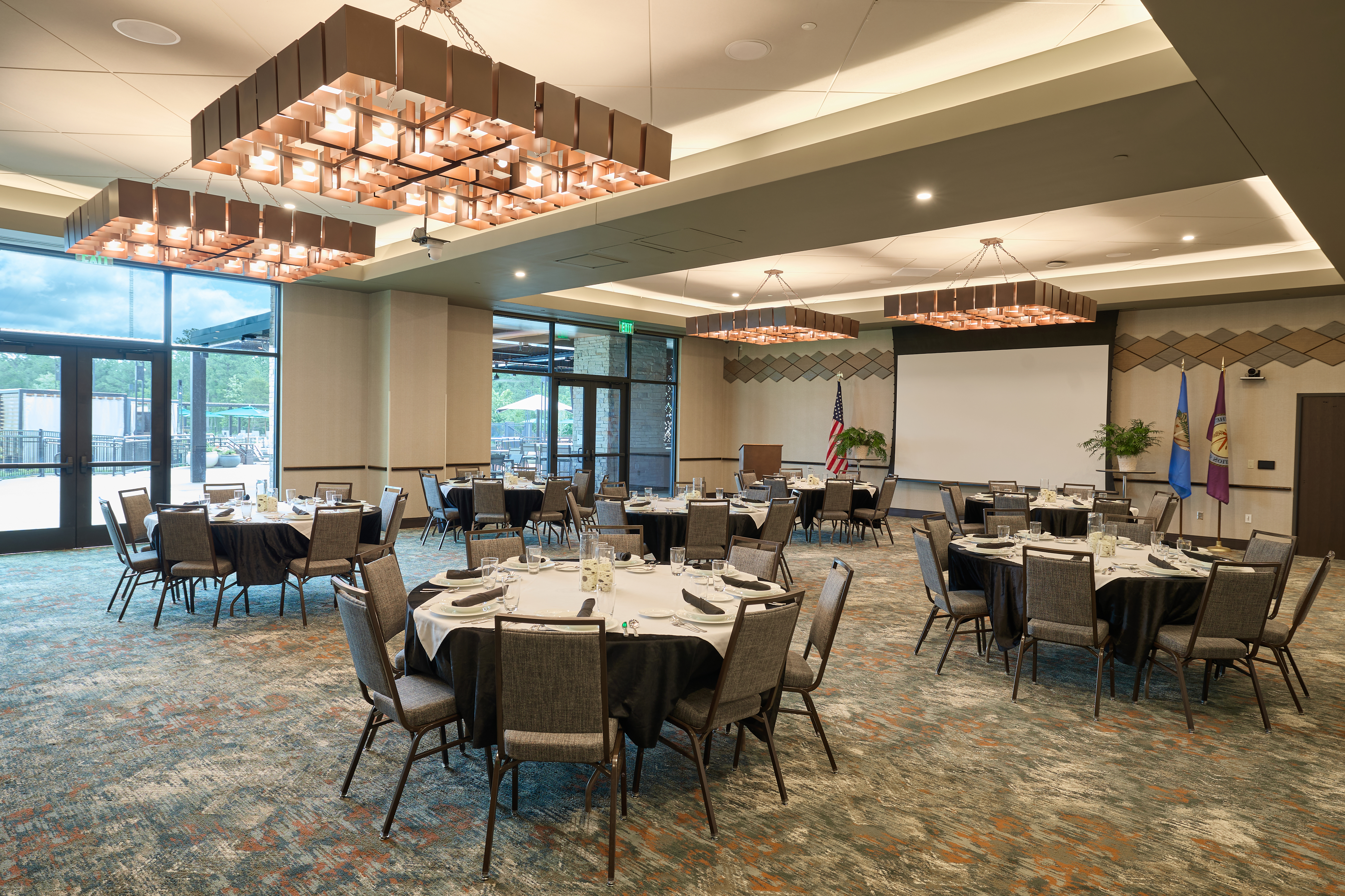 Meeting room at Choctaw Landing Casino & Resort, Trademark Coll by Wyndham in Broken Bow, Oklahoma