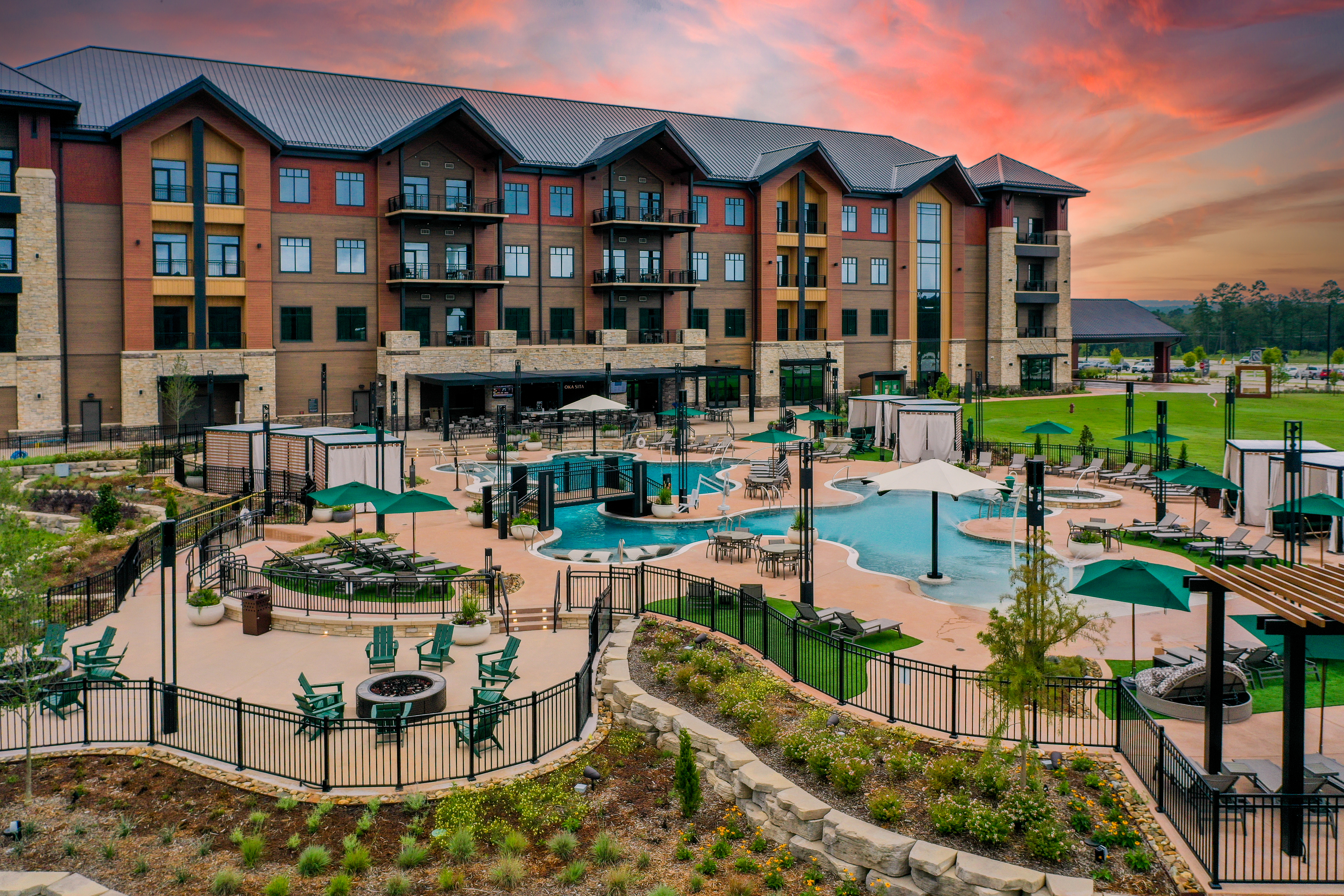 Pool at the Choctaw Landing Casino & Resort, Trademark Coll by Wyndham in Broken Bow, Oklahoma