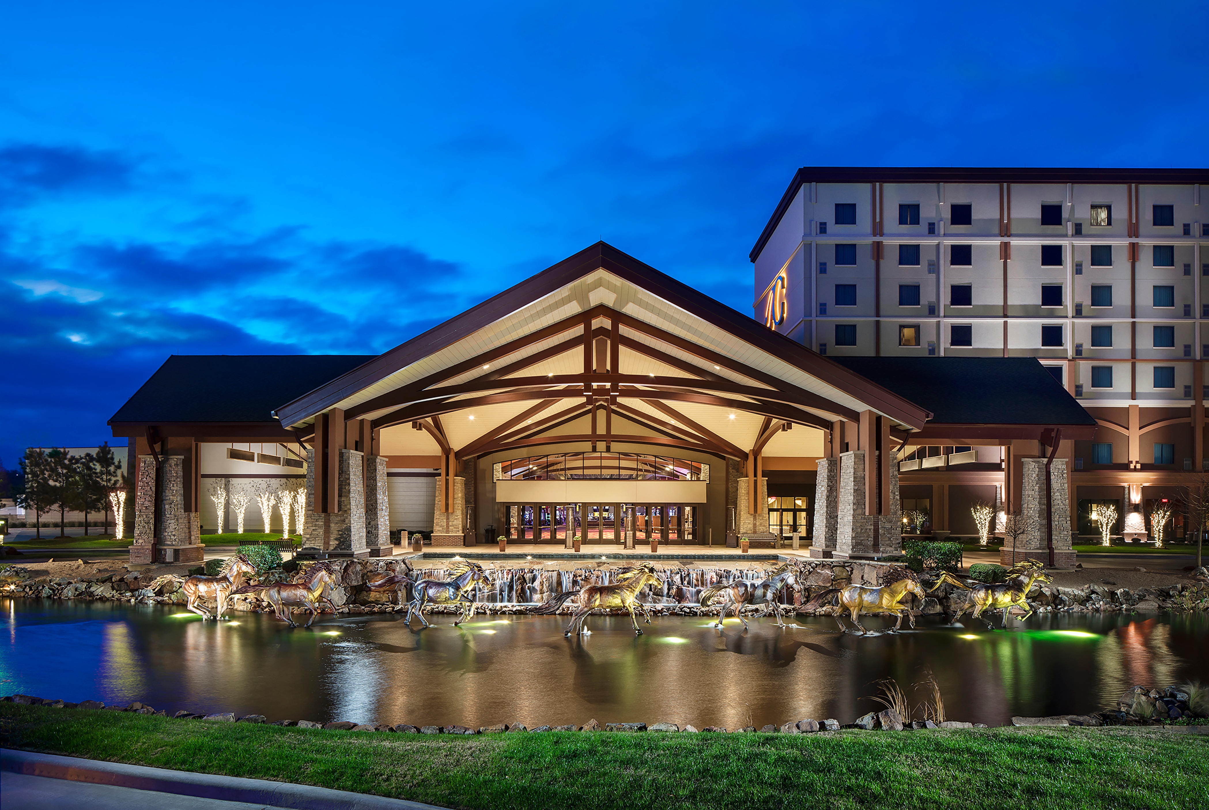 Exterior of Choctaw Casino & Resort Pocola, Trademark Coll by Wyndham hotel in Pocola, Oklahoma