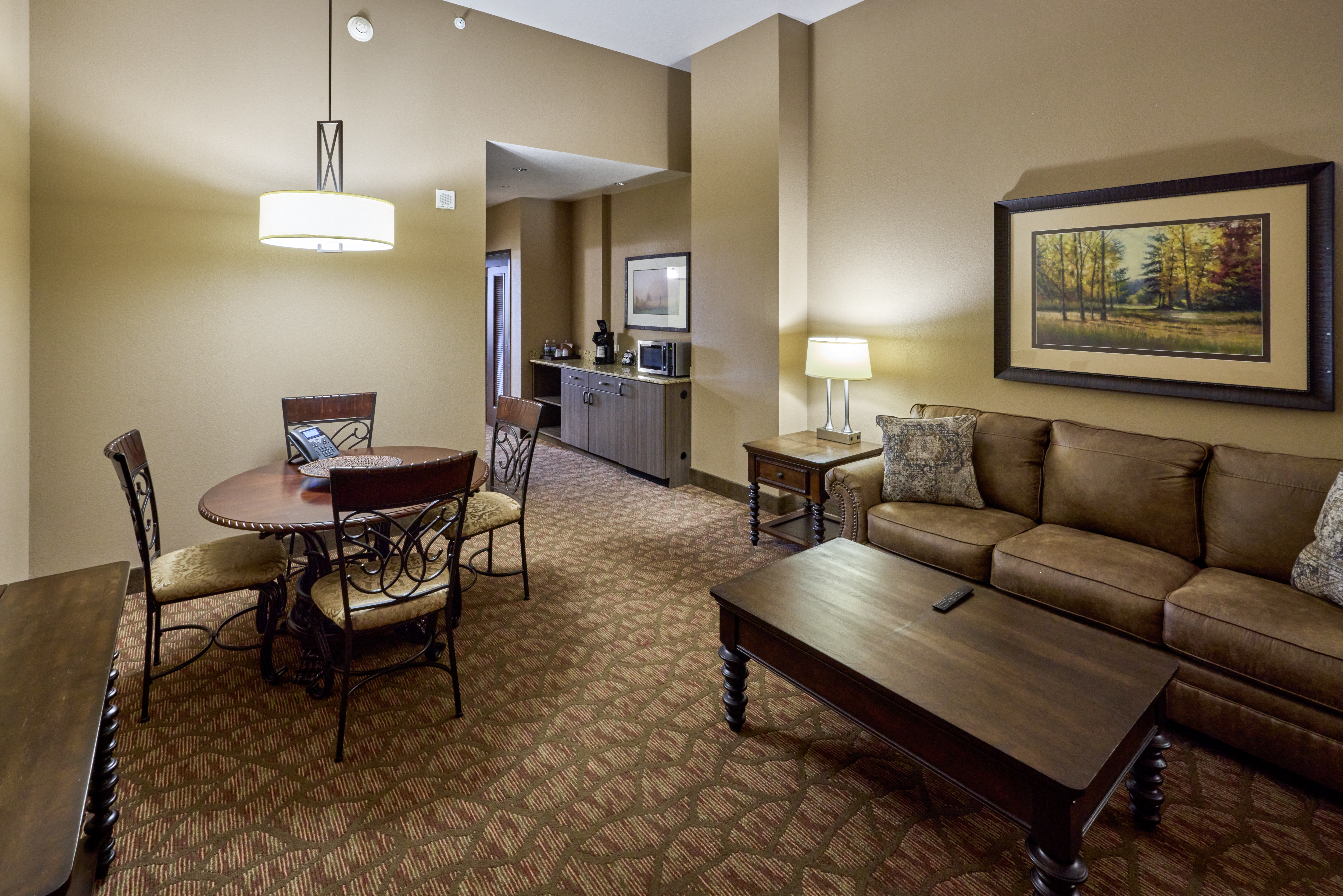 Guest room at the Choctaw Casino & Resort Pocola, Trademark Coll by Wyndham in Pocola, Oklahoma