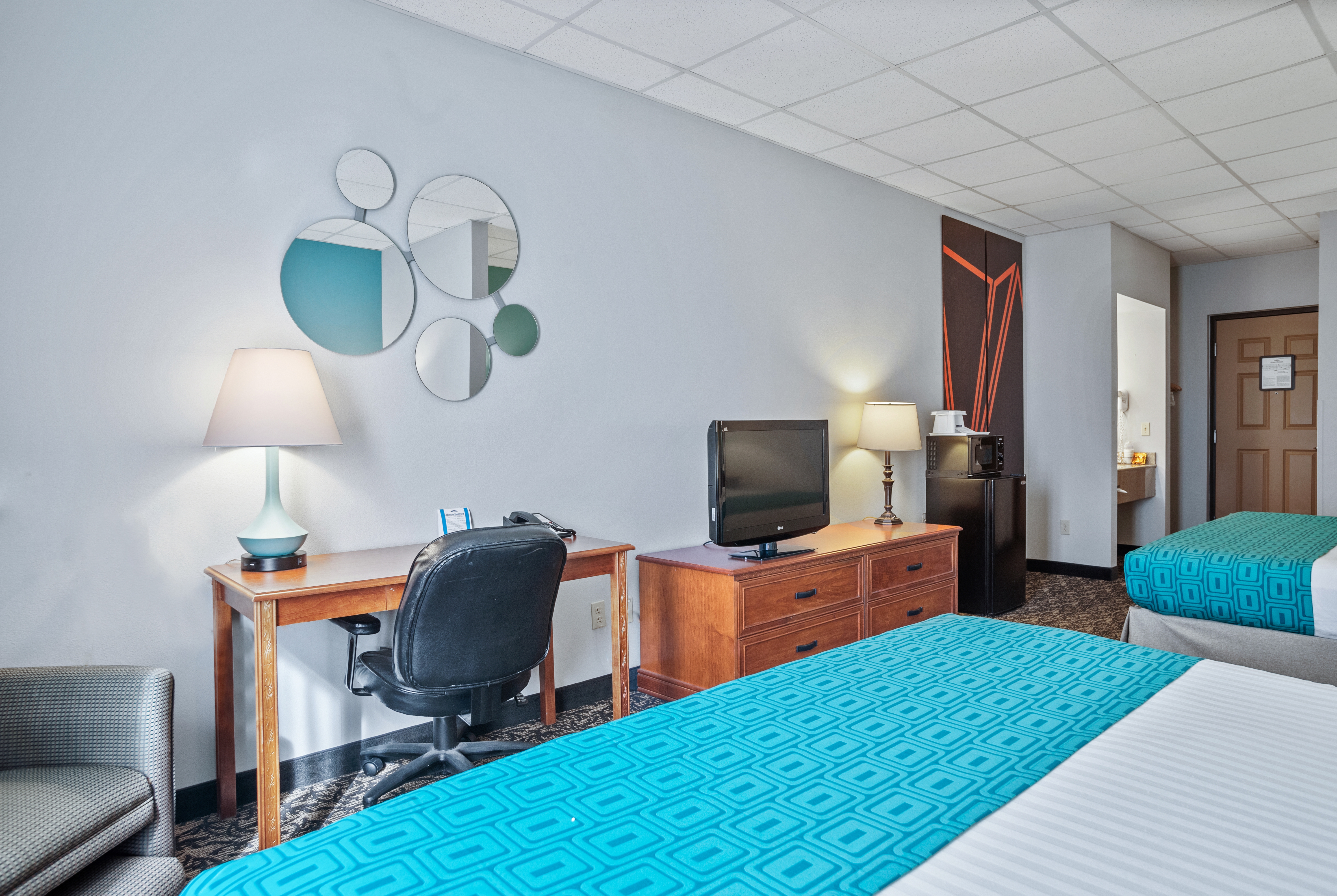 Guest room at the Elevation Inn & Suites, Trademark Collection by Wyndham in Rapid City, South Dakota