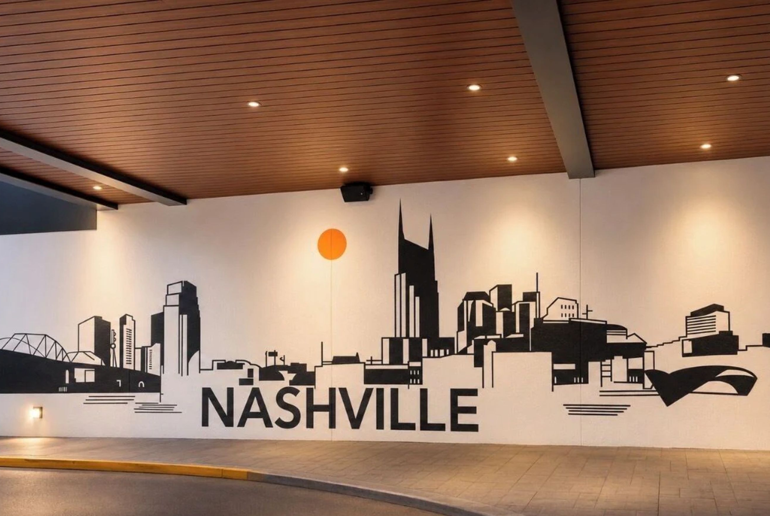 Exterior of The Hayes Street Hotel, Trademark Collection by Wyndham hotel in Nashville, Tennessee
