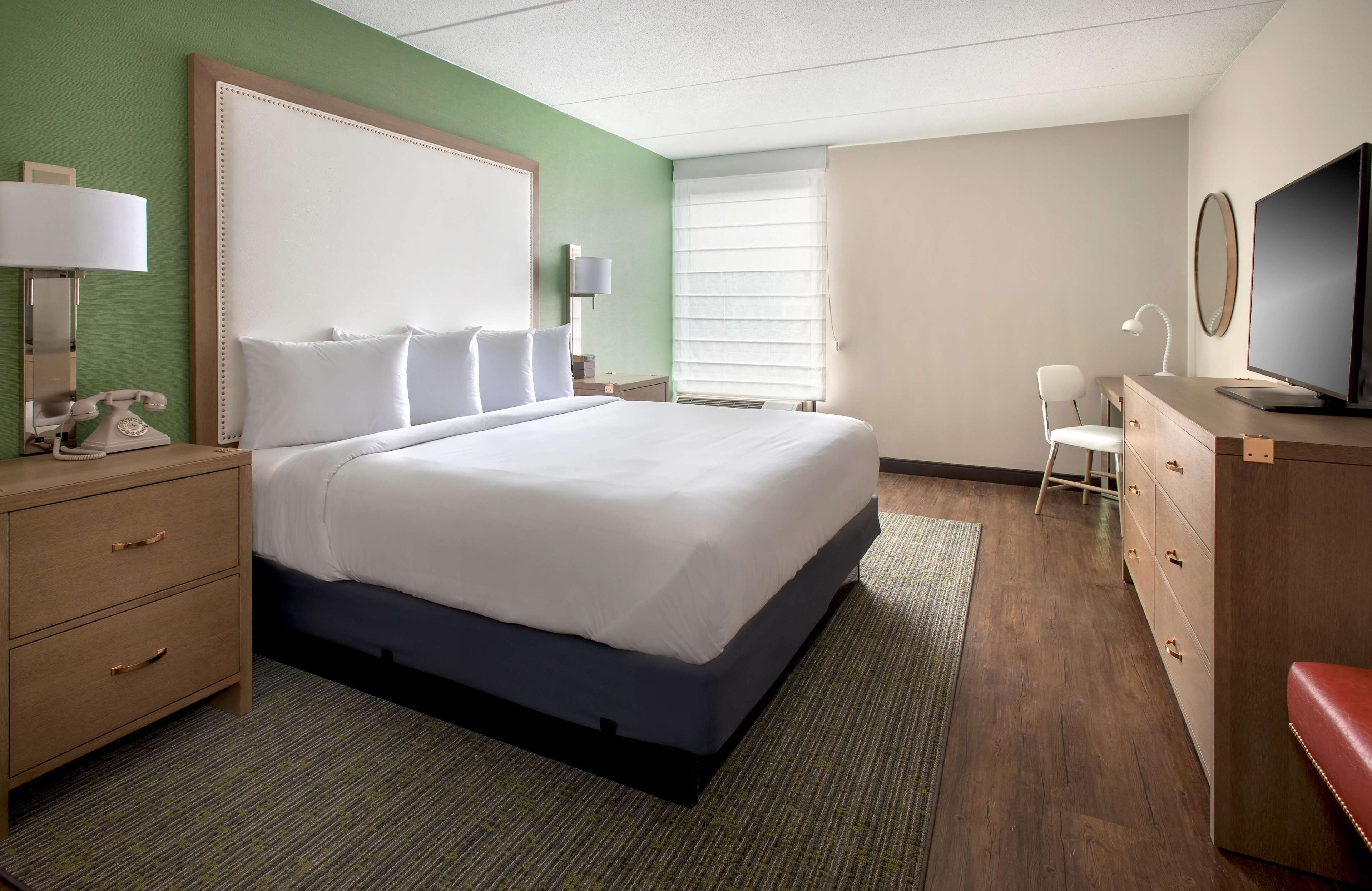 Guest room at the The Hayes Street Hotel, Trademark Collection by Wyndham in Nashville, Tennessee