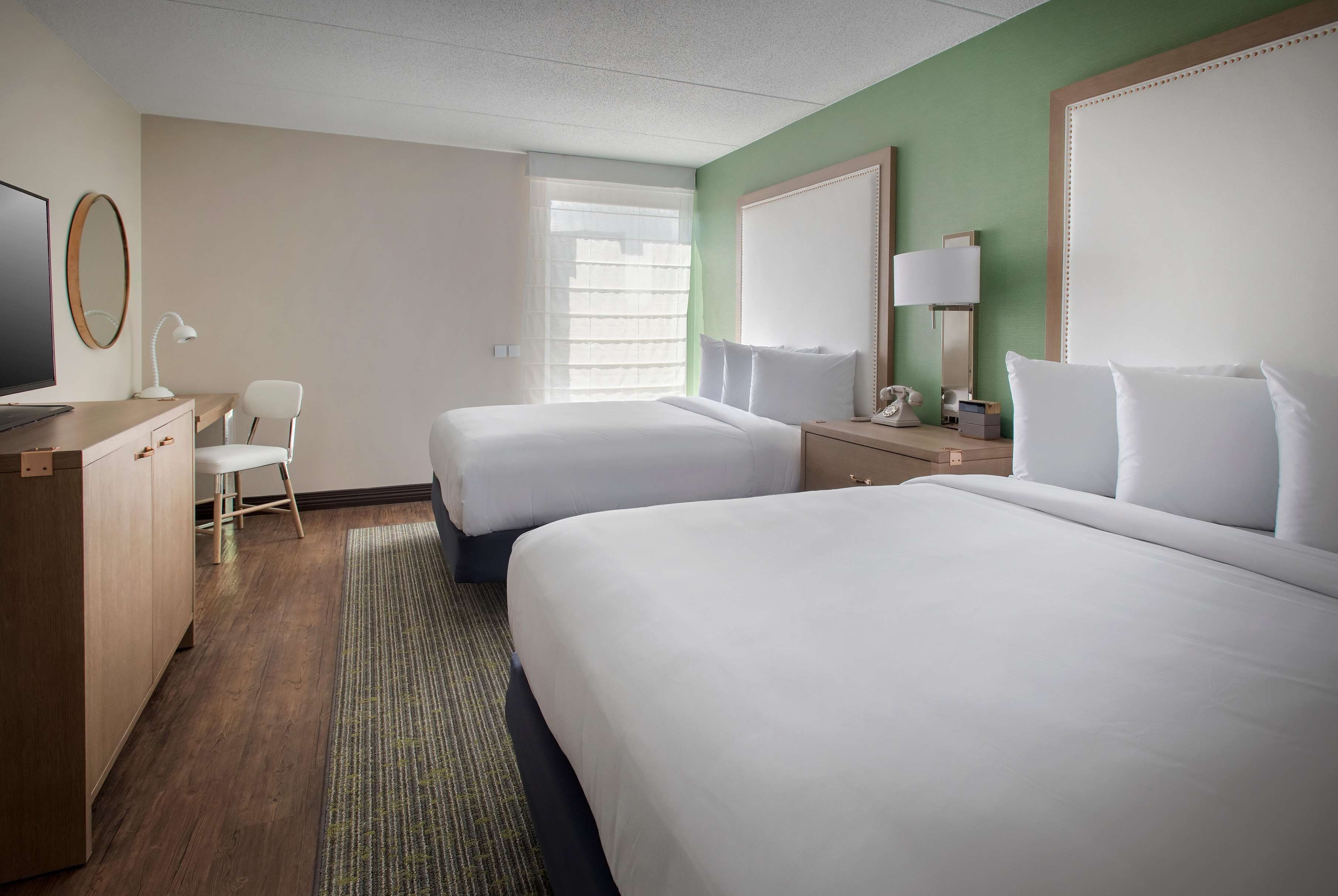 Guest room at the The Hayes Street Hotel, Trademark Collection by Wyndham in Nashville, Tennessee