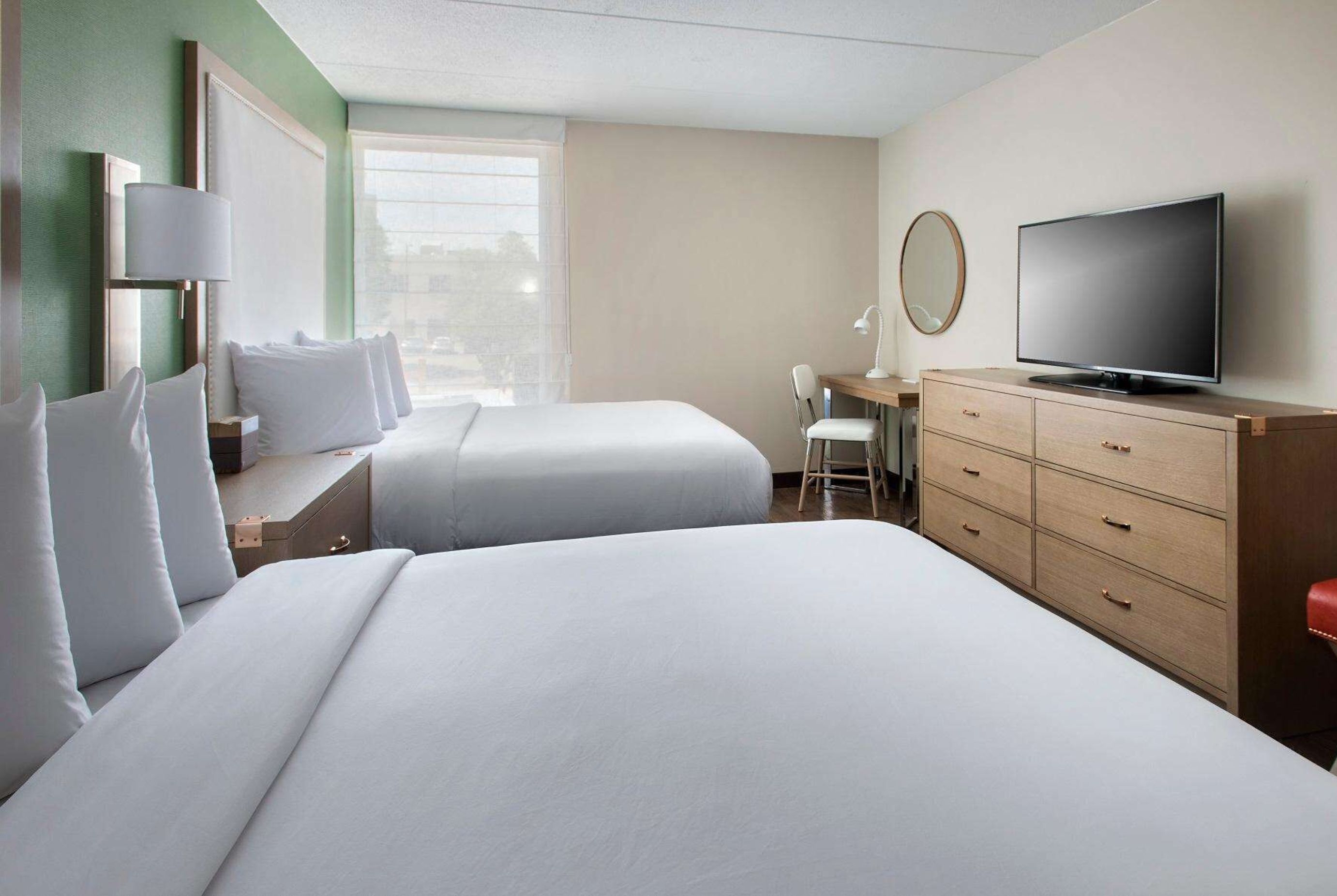 Guest room at the The Hayes Street Hotel, Trademark Collection by Wyndham in Nashville, Tennessee