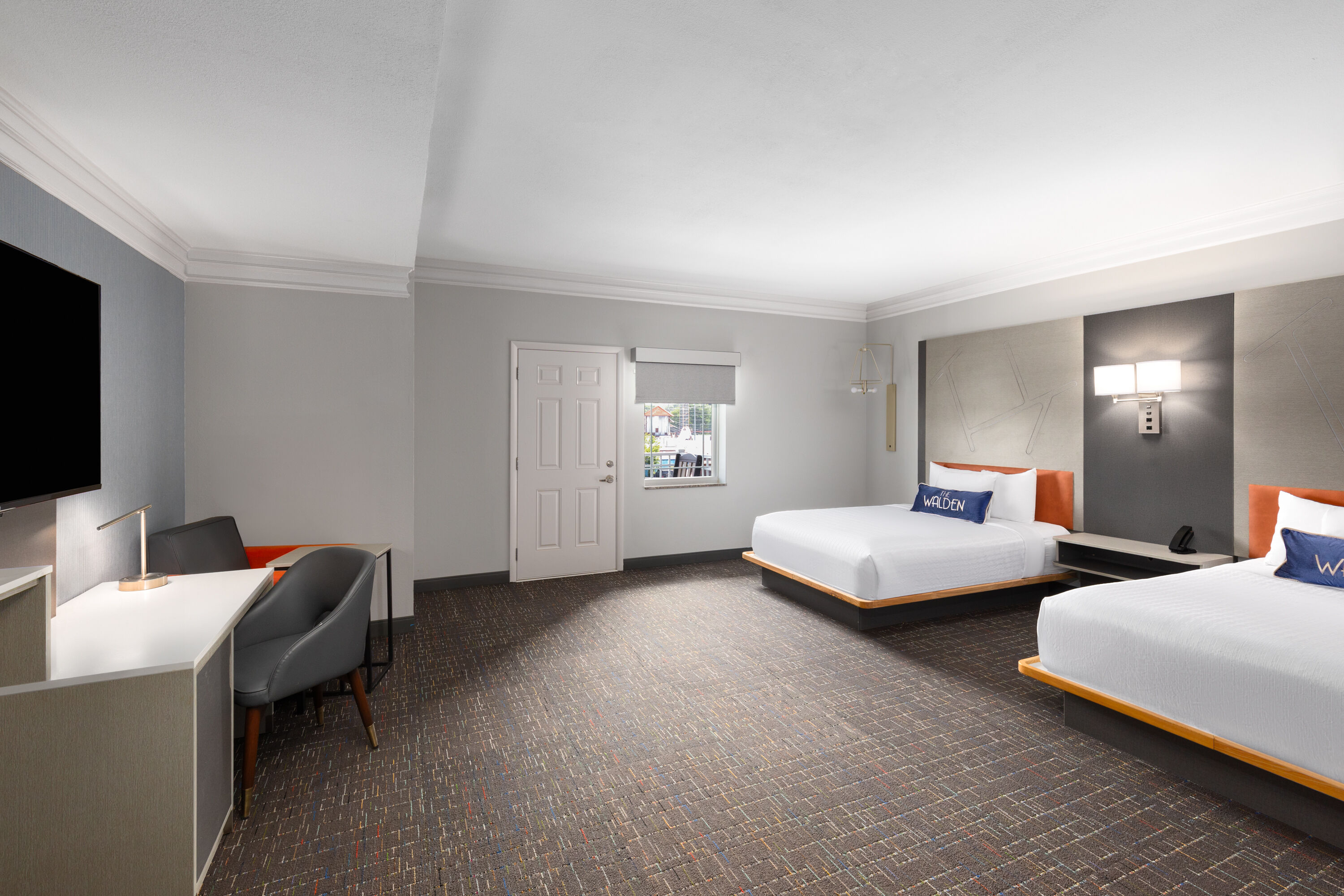 Guest room at the The Walden, Trademark Collection By Wyndham in Pigeon Forge, Tennessee