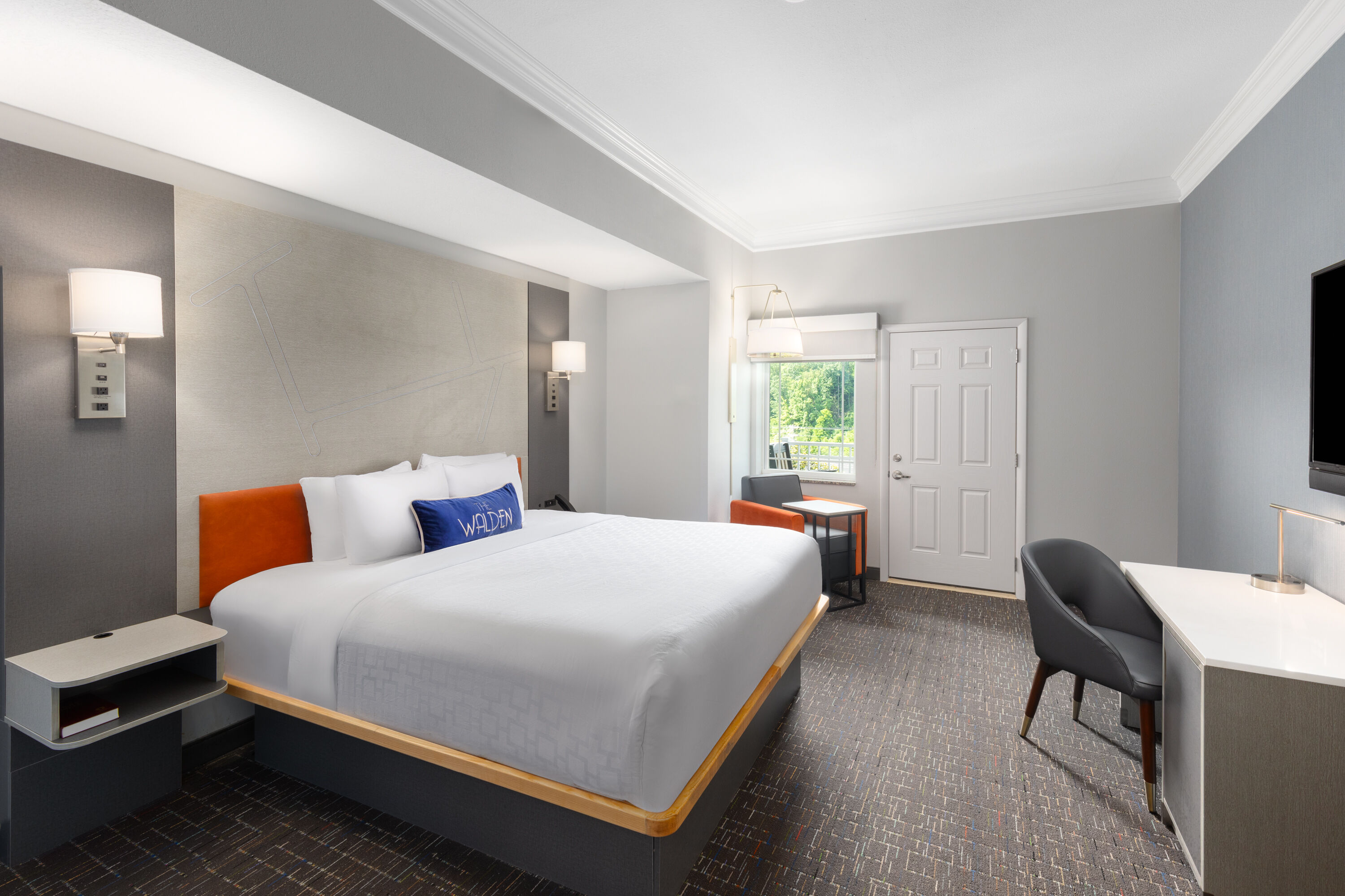 Guest room at the The Walden, Trademark Collection By Wyndham in Pigeon Forge, Tennessee