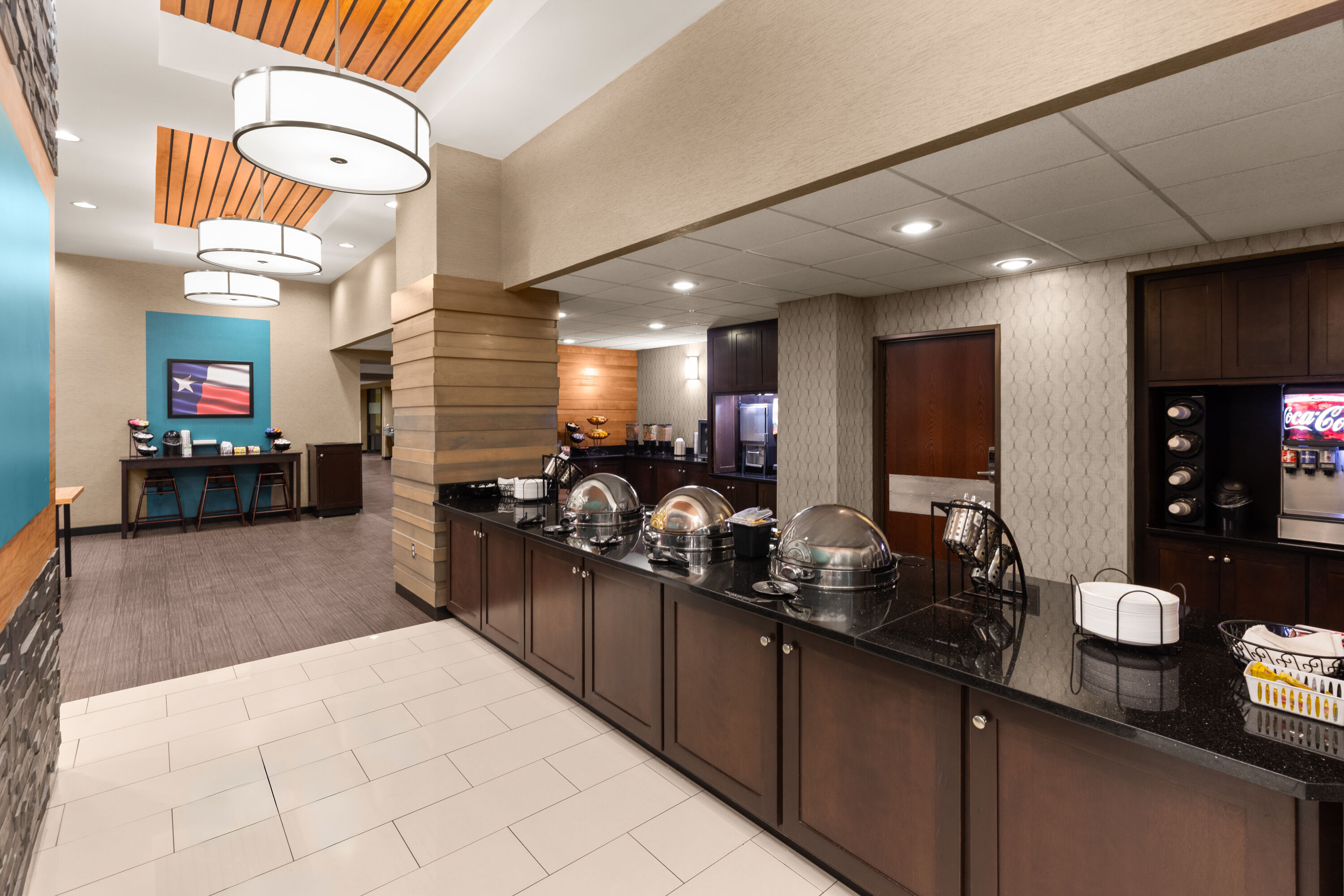 Free breakfast at Heritage Inn & Suites San Antonio Airport, Trademark Wyndham in San Antonio, Texas