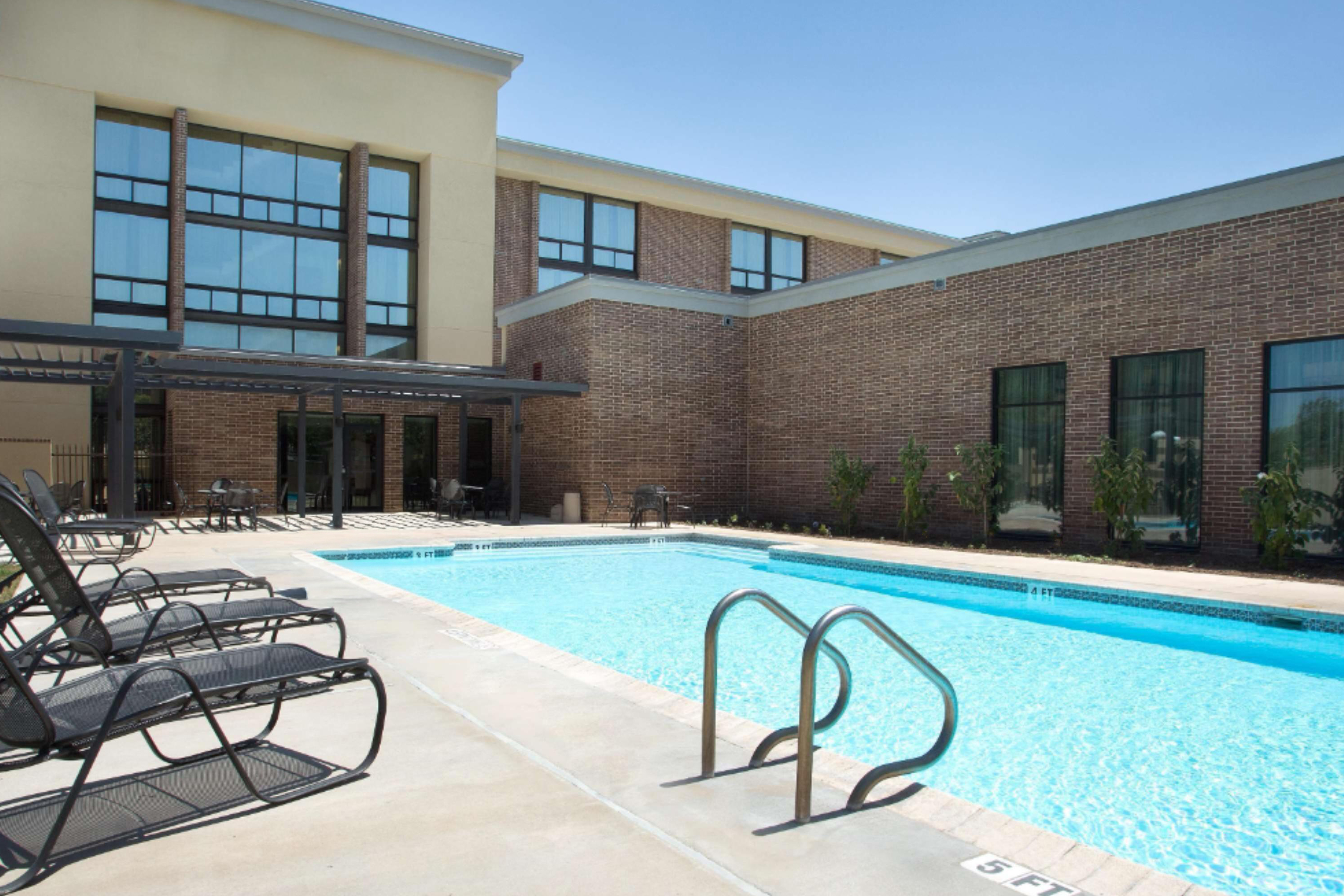 Pool at the Heritage Inn Suites San Antonio Airpt, Trademark by Wyndham in San Antonio, Texas
