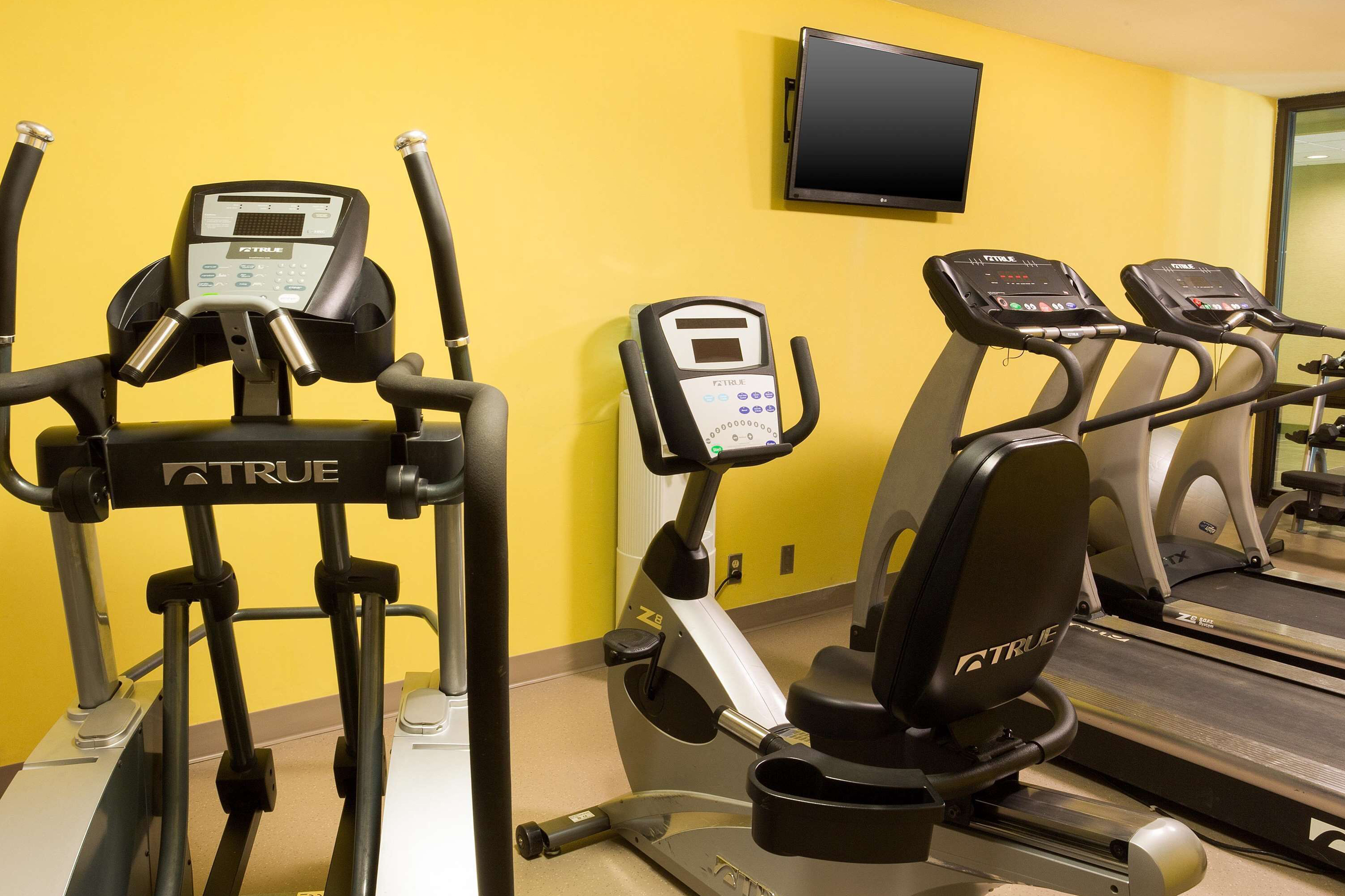 Fitness room at Heritage Inn Suites San Antonio Airpt, Trademark by Wyndham in San Antonio, Texas