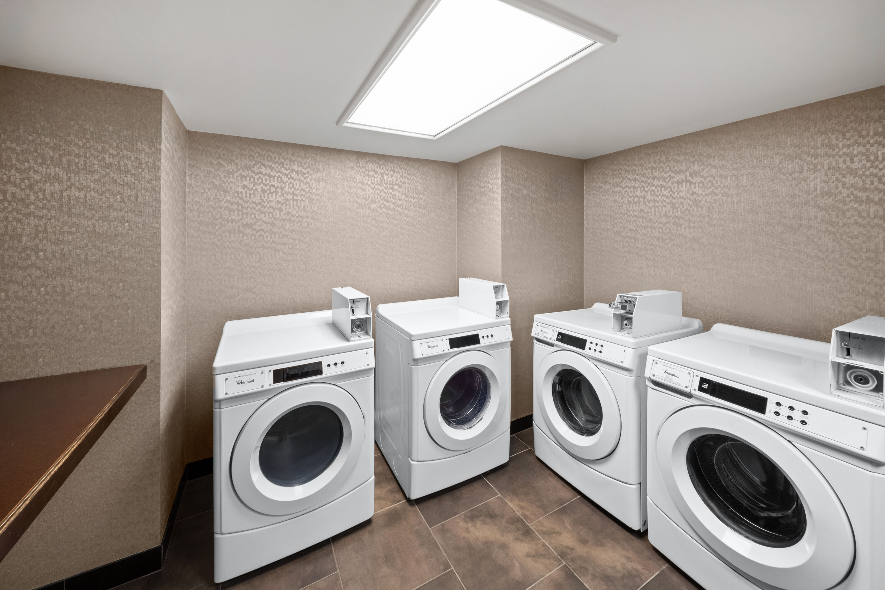Laundry facilities at Heritage Inn & Suites San Antonio Airport, Trademark Wyndham in San Antonio, Texas