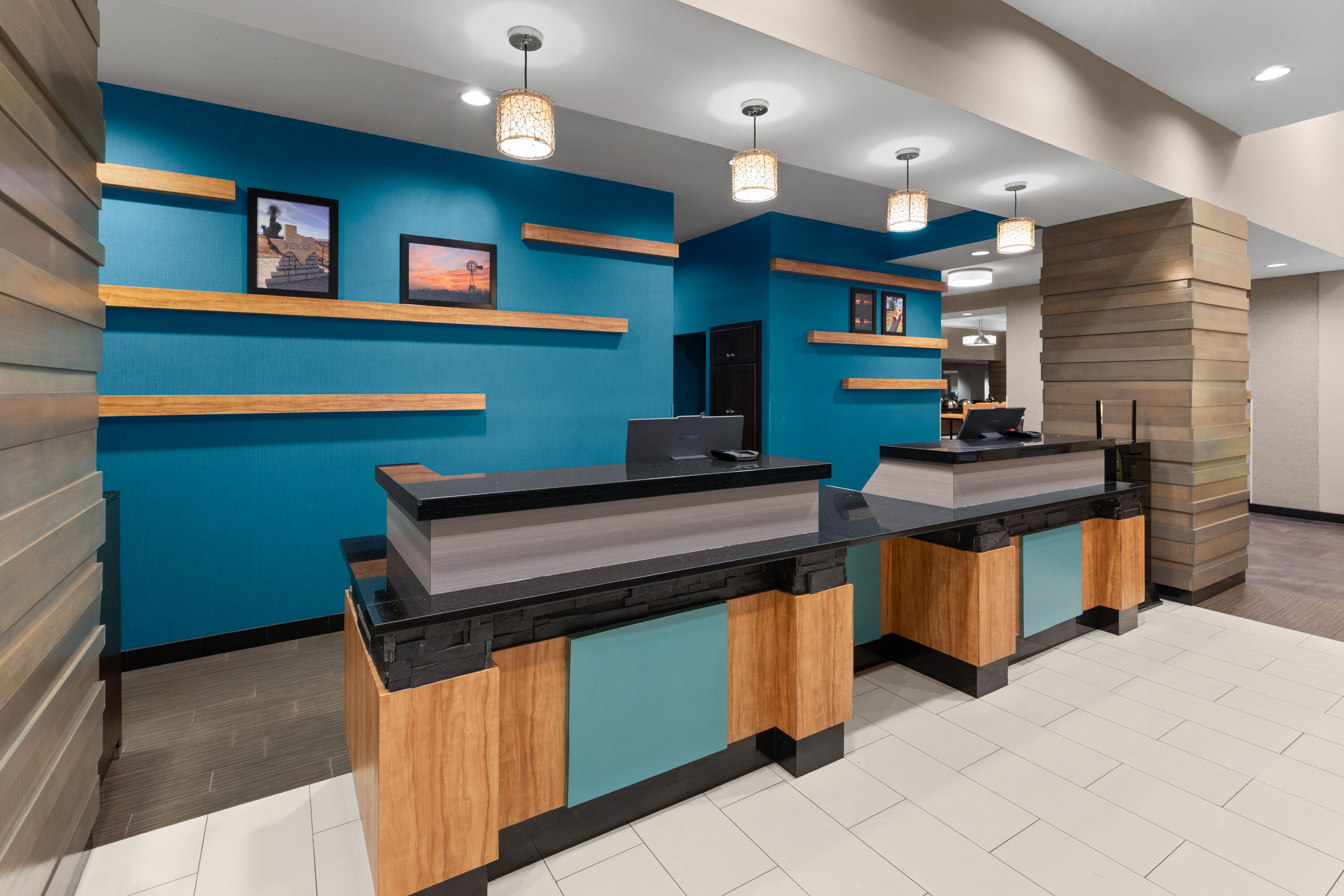 Heritage Inn & Suites San Antonio Airport, Trademark Wyndham reception in San Antonio, Texas