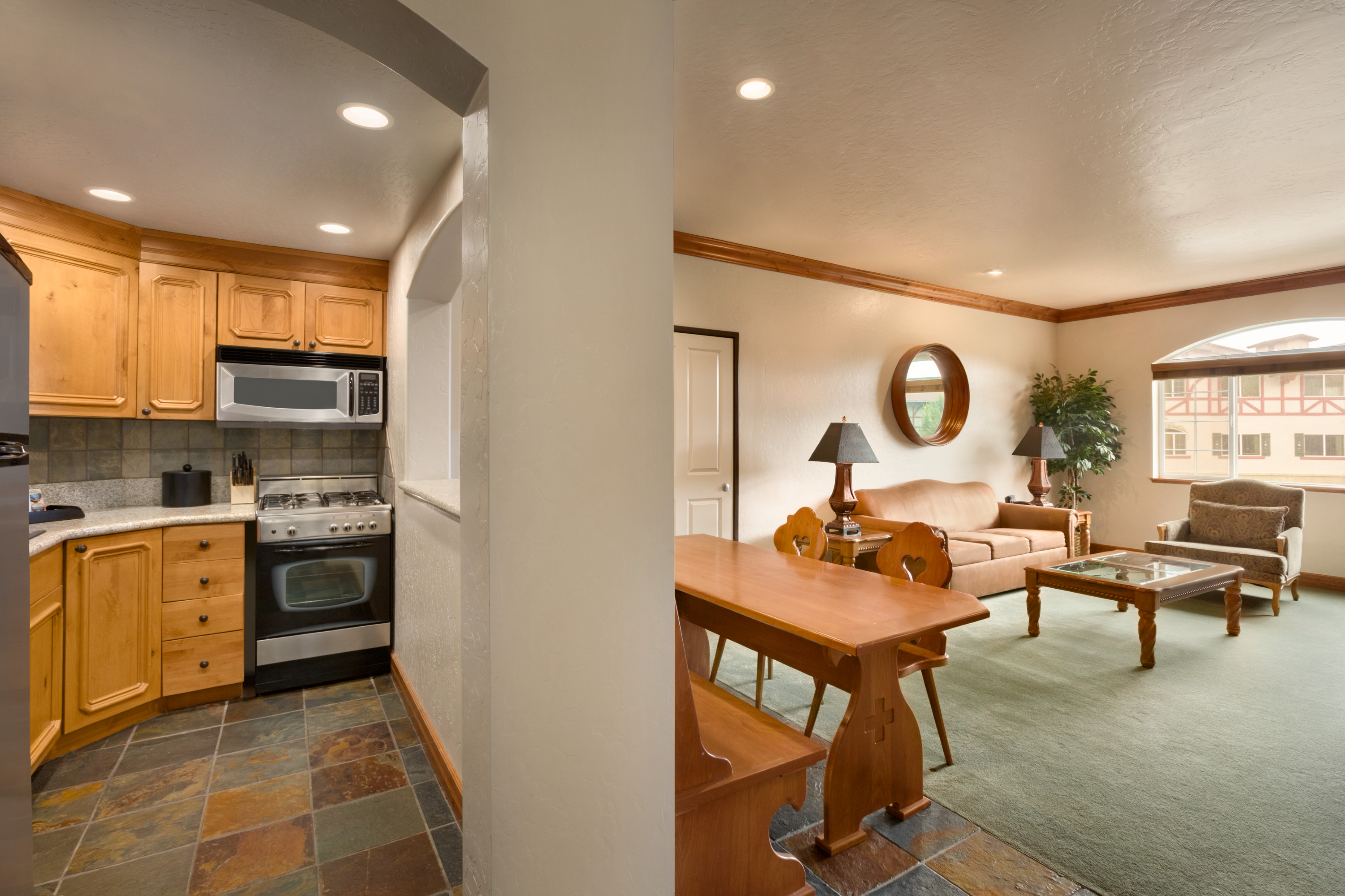 Guest room at the Zermatt Utah Resort & Spa,Trademark Collection by Wyndham in Midway, Utah