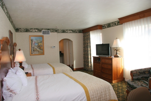 Guest room at the Zermatt Utah Resort & Spa,Trademark Collection by Wyndham in Midway, Utah