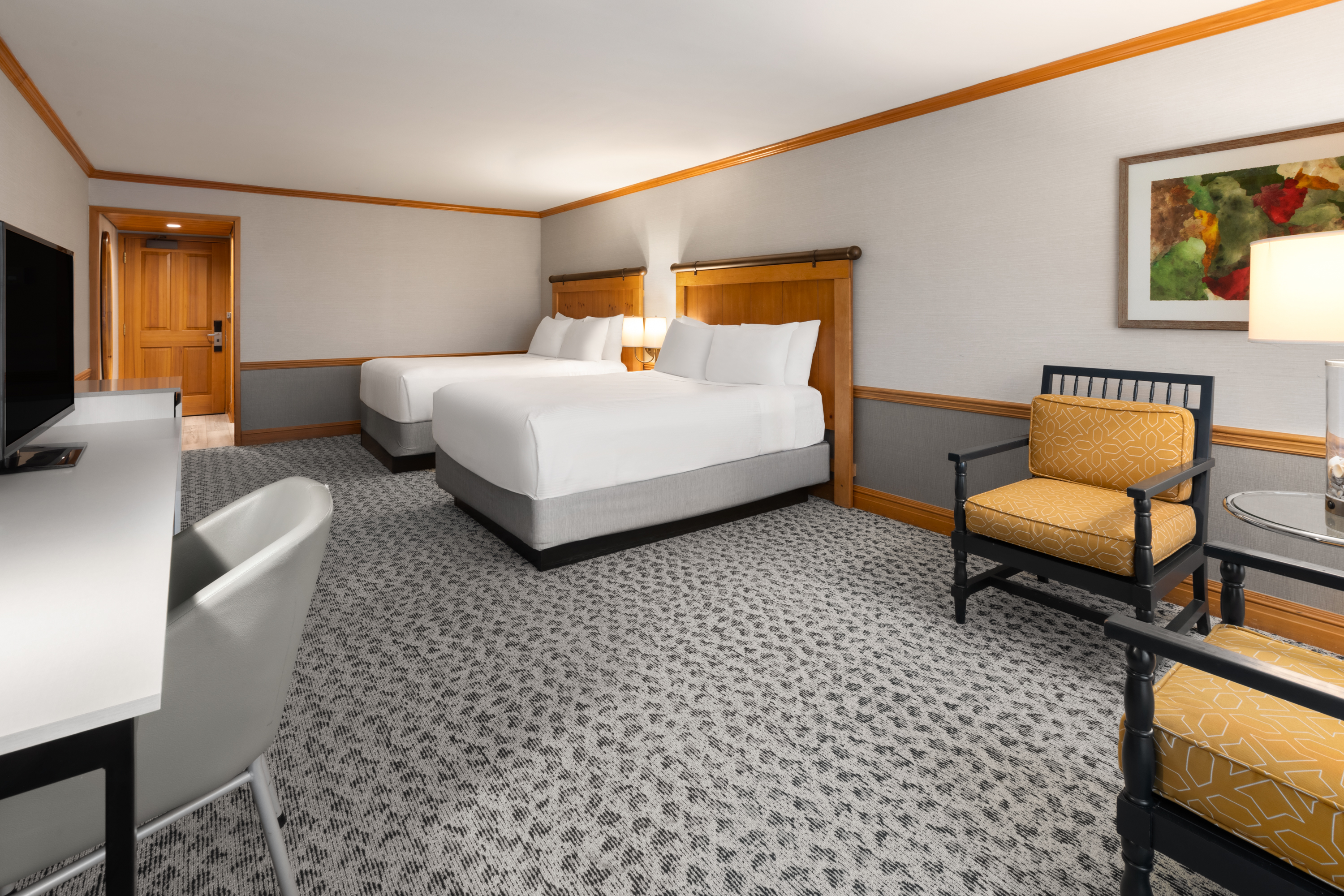 Guest room at the Semiahmoo Resort Golf & Spa, Trademark Collection by Wyndham in Blaine, Washington