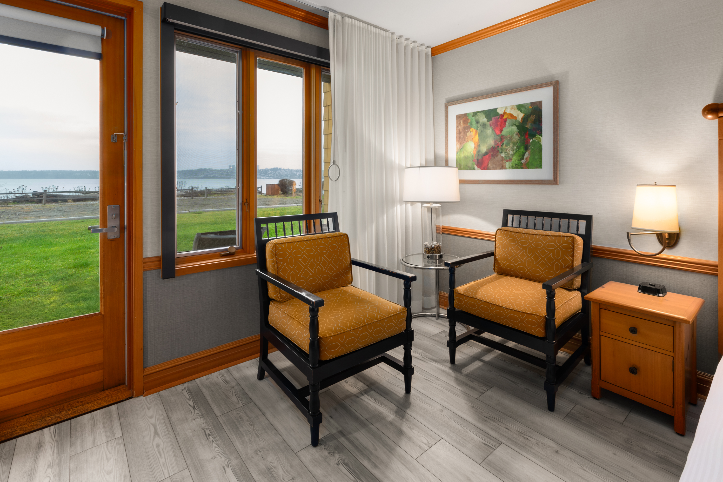 Guest room at the Semiahmoo Resort Golf & Spa, Trademark Collection by Wyndham in Blaine, Washington
