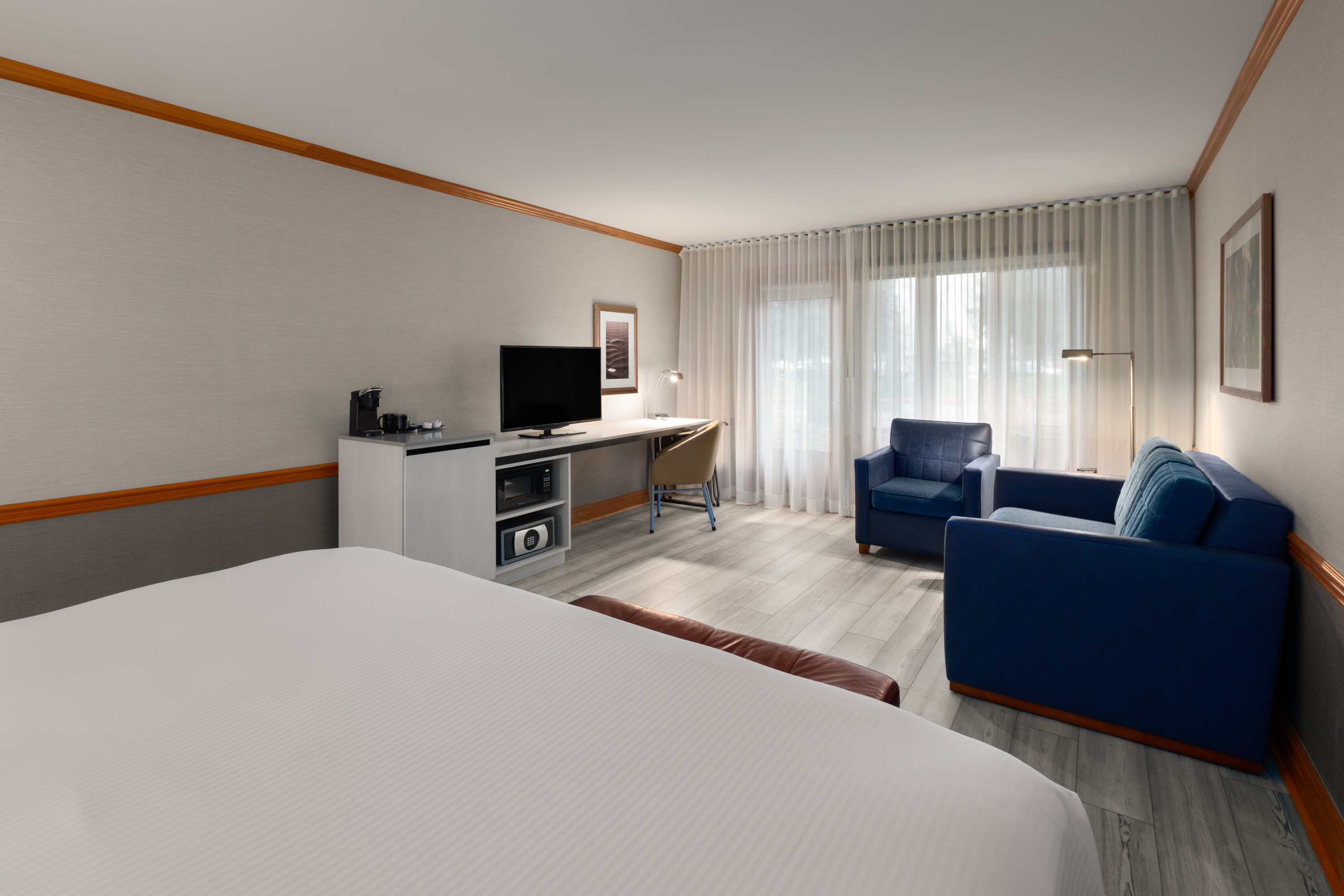Guest room at the Semiahmoo Resort Golf & Spa, Trademark Collection by Wyndham in Blaine, Washington