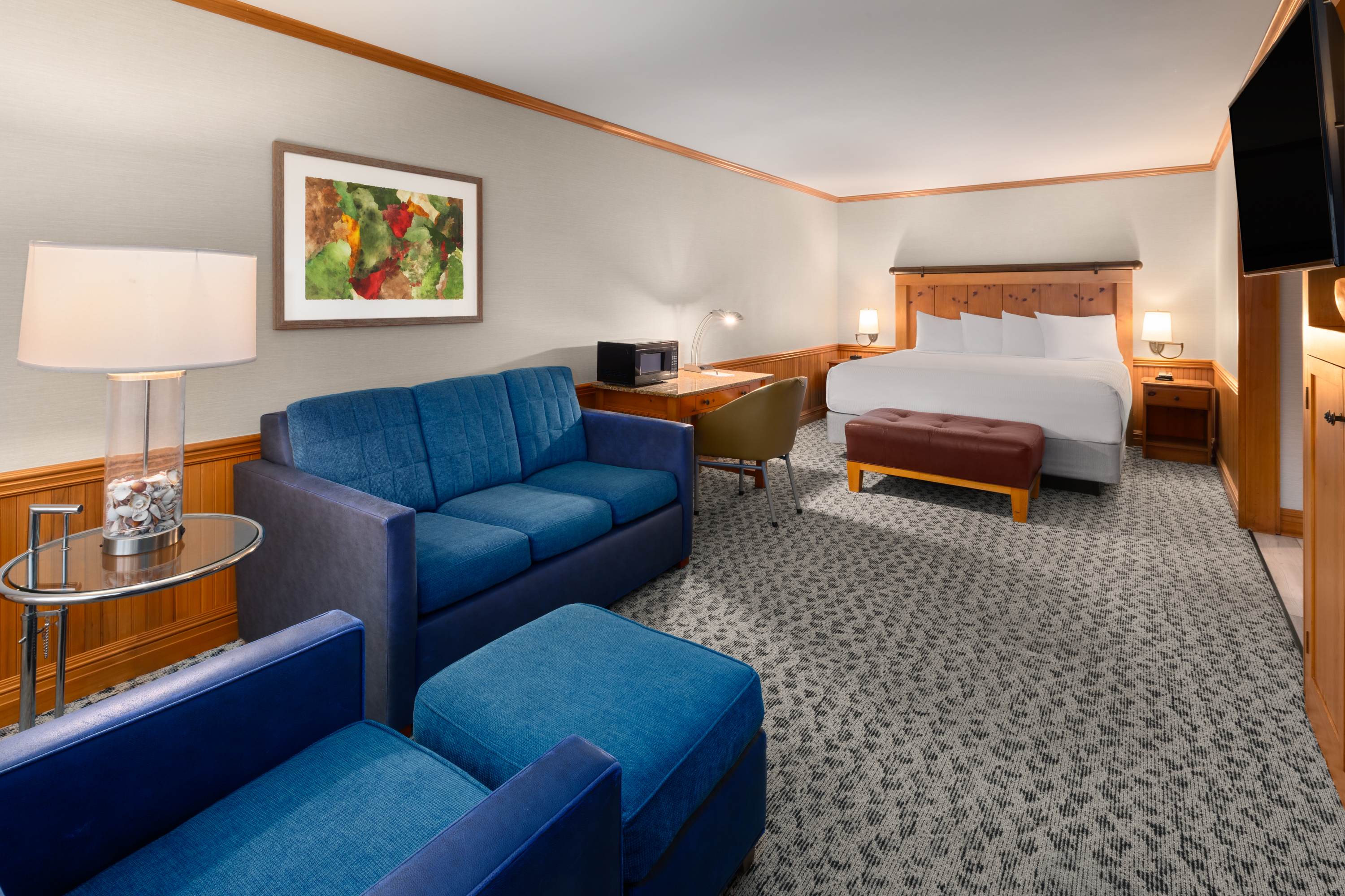 Guest room at the Semiahmoo Resort Golf & Spa, Trademark Collection by Wyndham in Blaine, Washington