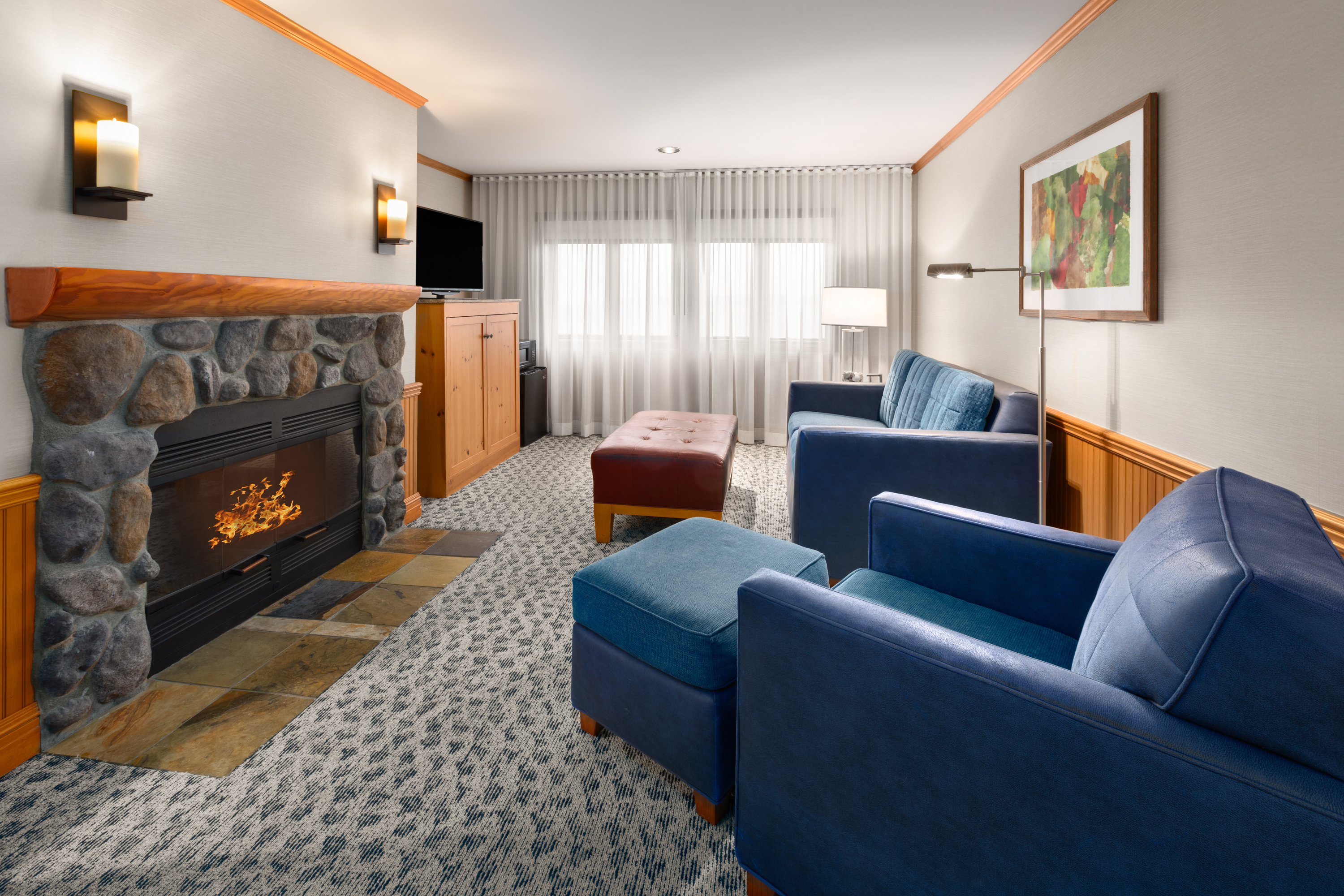 Guest room at the Semiahmoo Resort Golf & Spa, Trademark Collection by Wyndham in Blaine, Washington