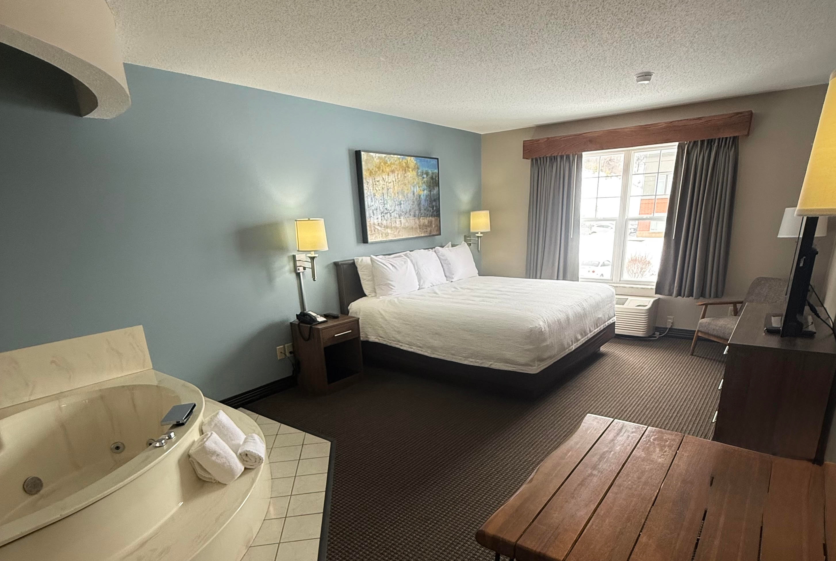 Guest room at the The Commerce, Trademark Collection by Wyndham in River Falls, Wisconsin
