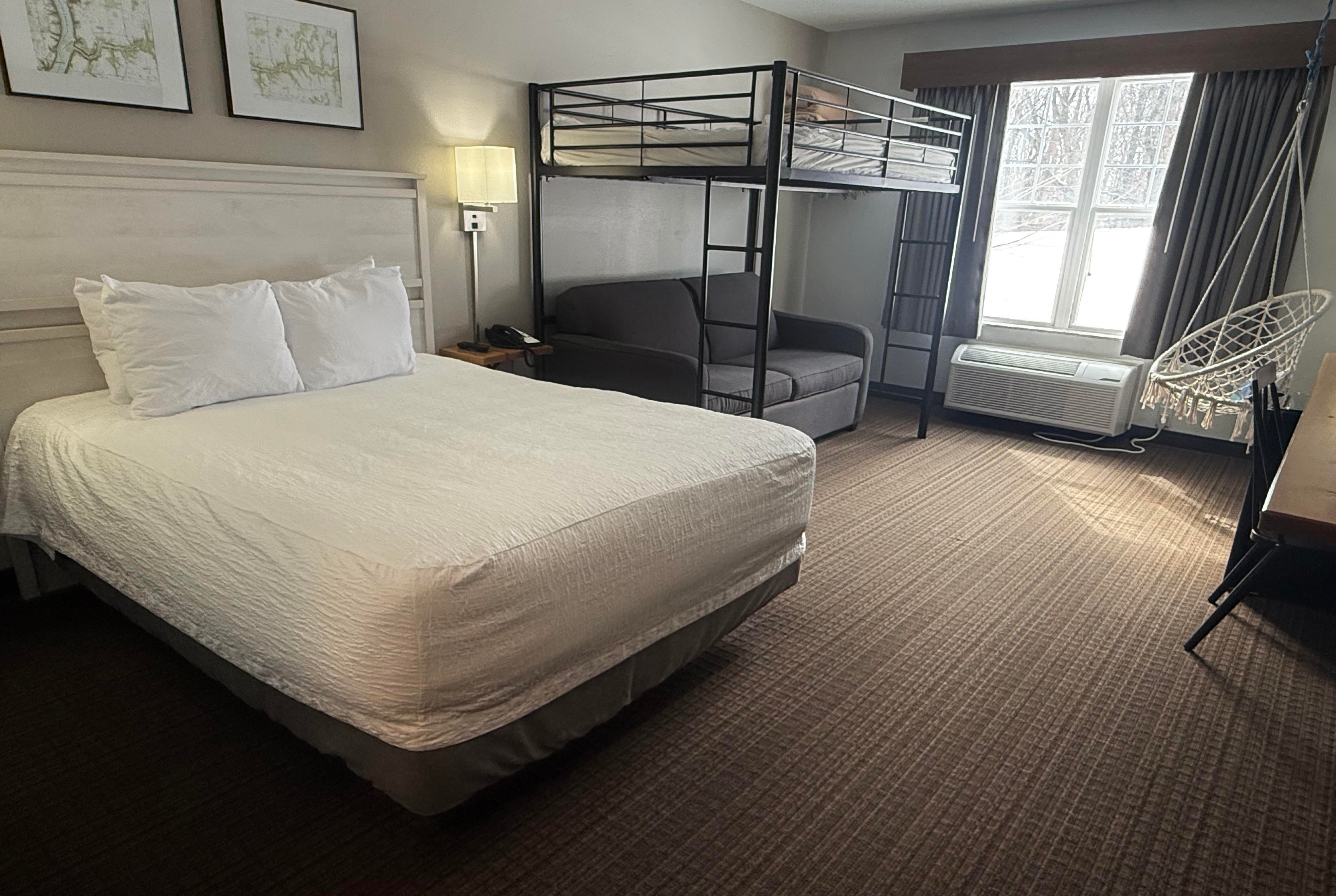 Guest room at the The Commerce, Trademark Collection by Wyndham in River Falls, Wisconsin