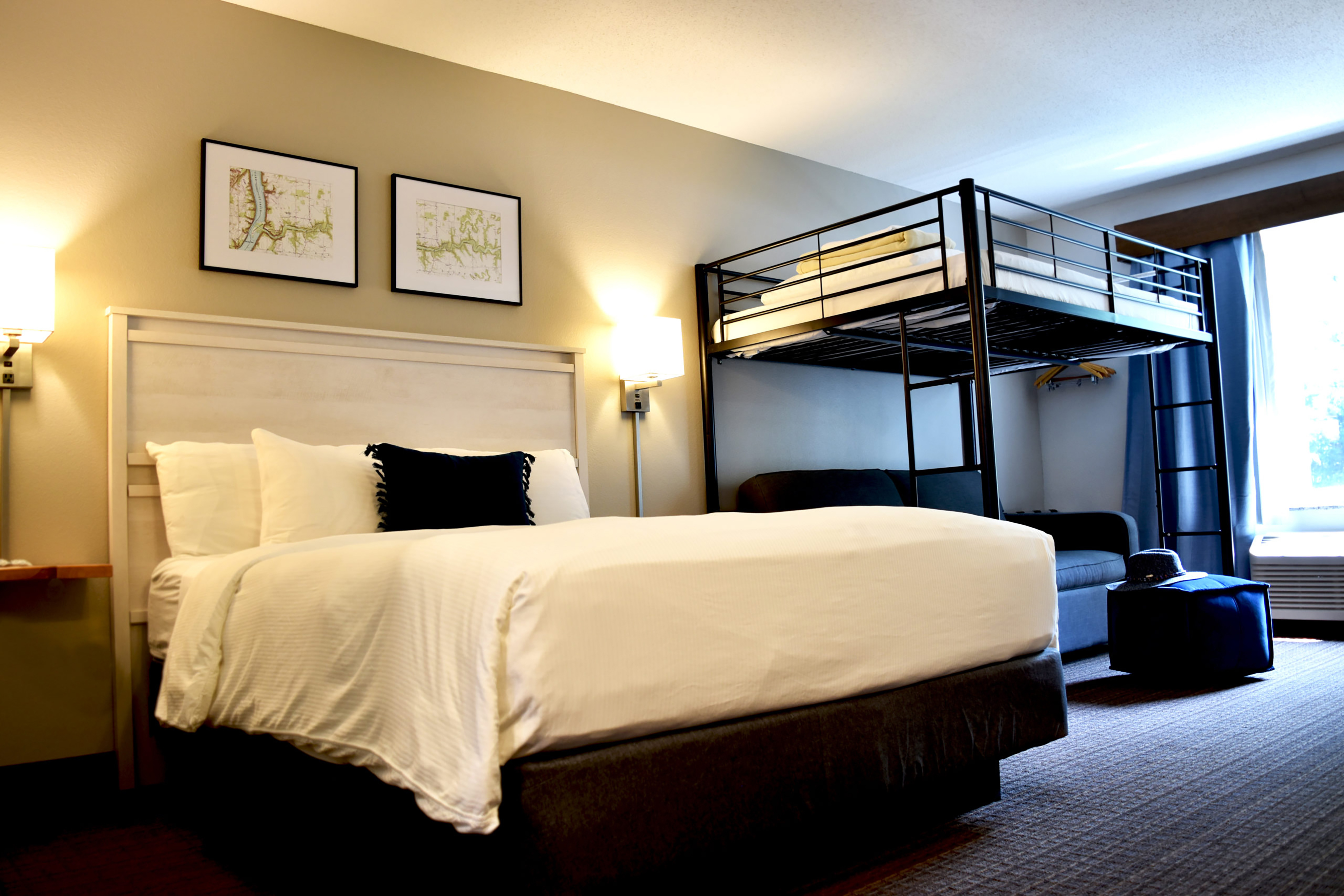 Guest room at the The Commerce, Trademark Collection by Wyndham in River Falls, Wisconsin