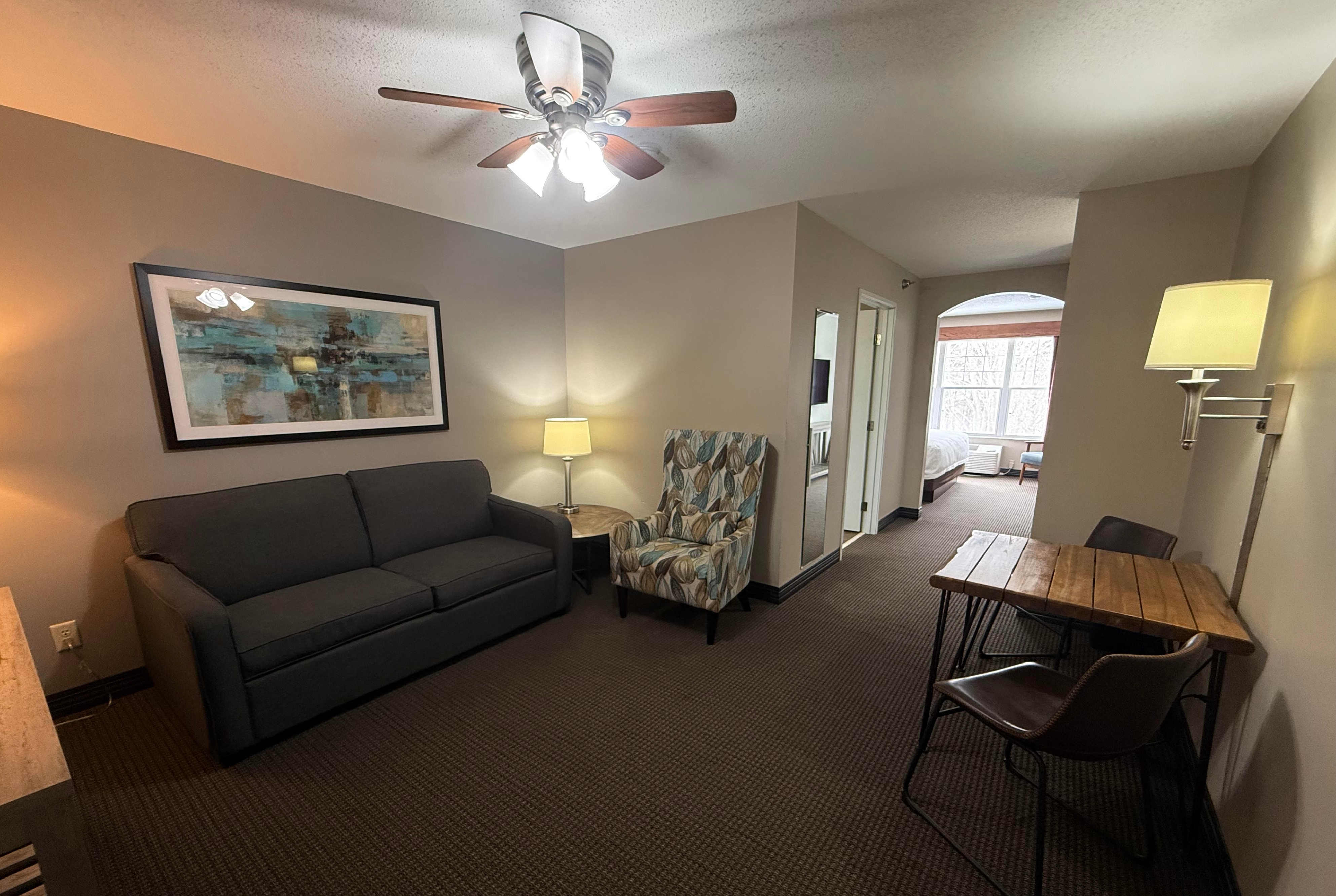 Guest room at the The Commerce, Trademark Collection by Wyndham in River Falls, Wisconsin