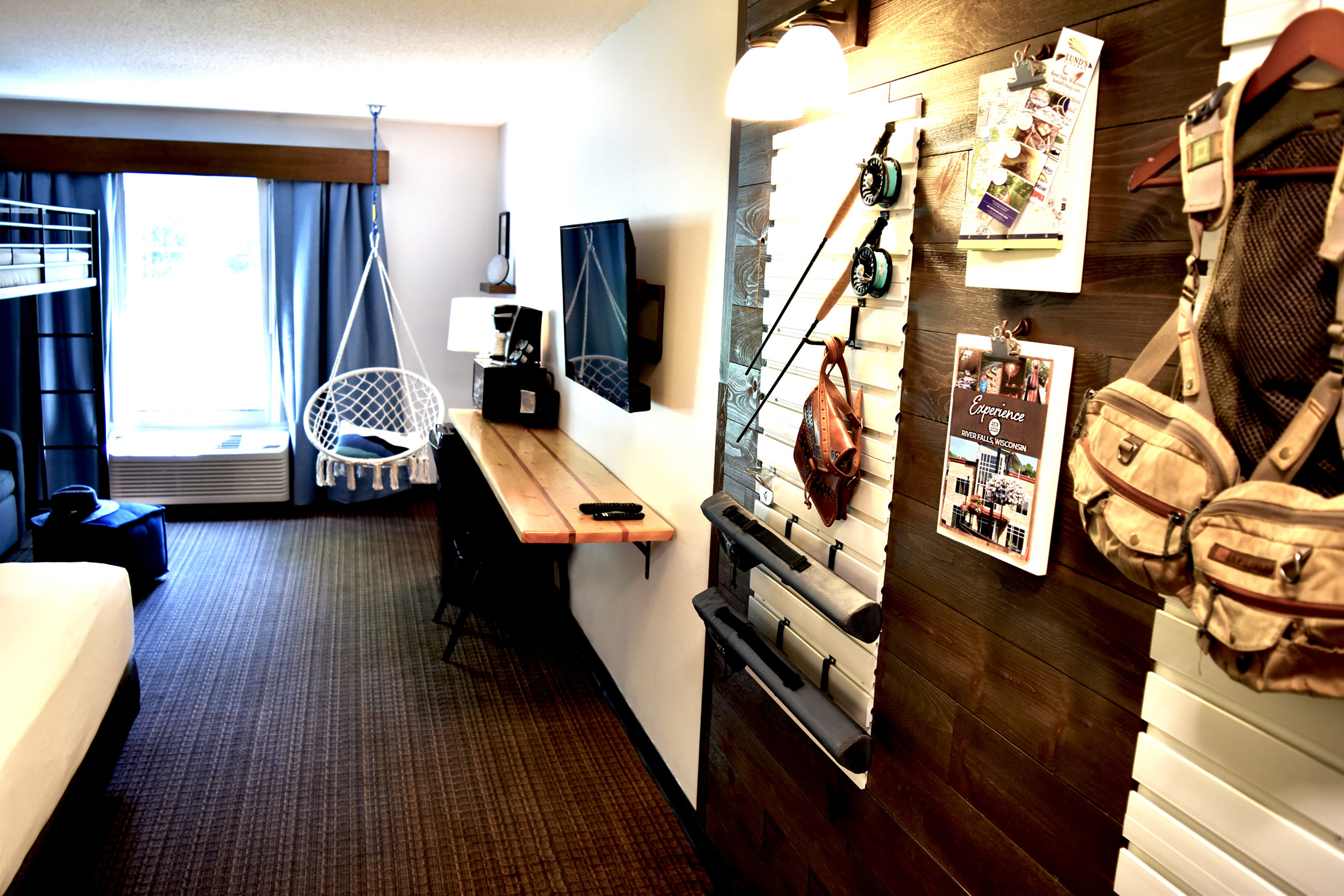 Guest room at the The Commerce, Trademark Collection by Wyndham in River Falls, Wisconsin