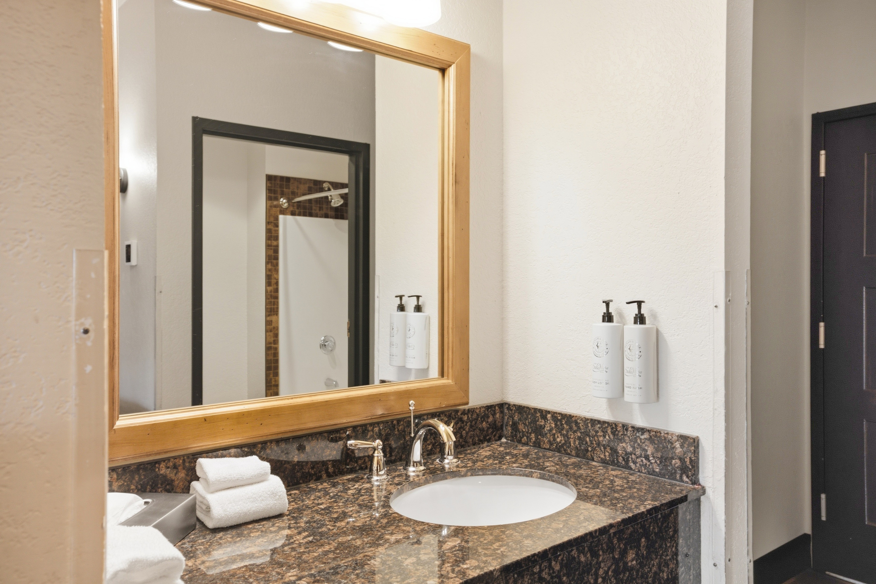 Guest room bath at the Chula Vista Resort, Trademark Collection by Wyndham in Wisconsin Dells, Wisconsin