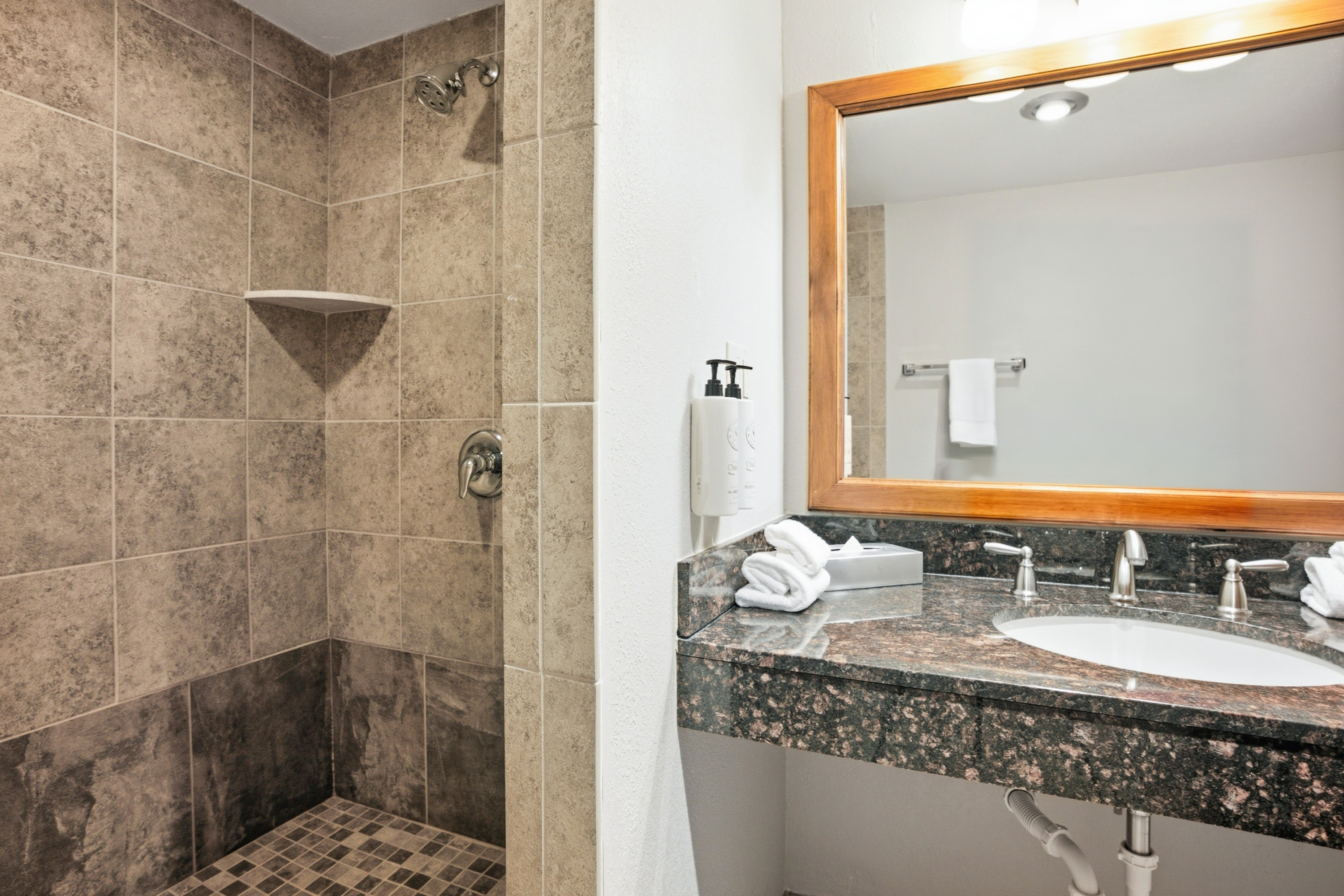 Guest room bath at the Chula Vista Resort, Trademark Collection by Wyndham in Wisconsin Dells, Wisconsin