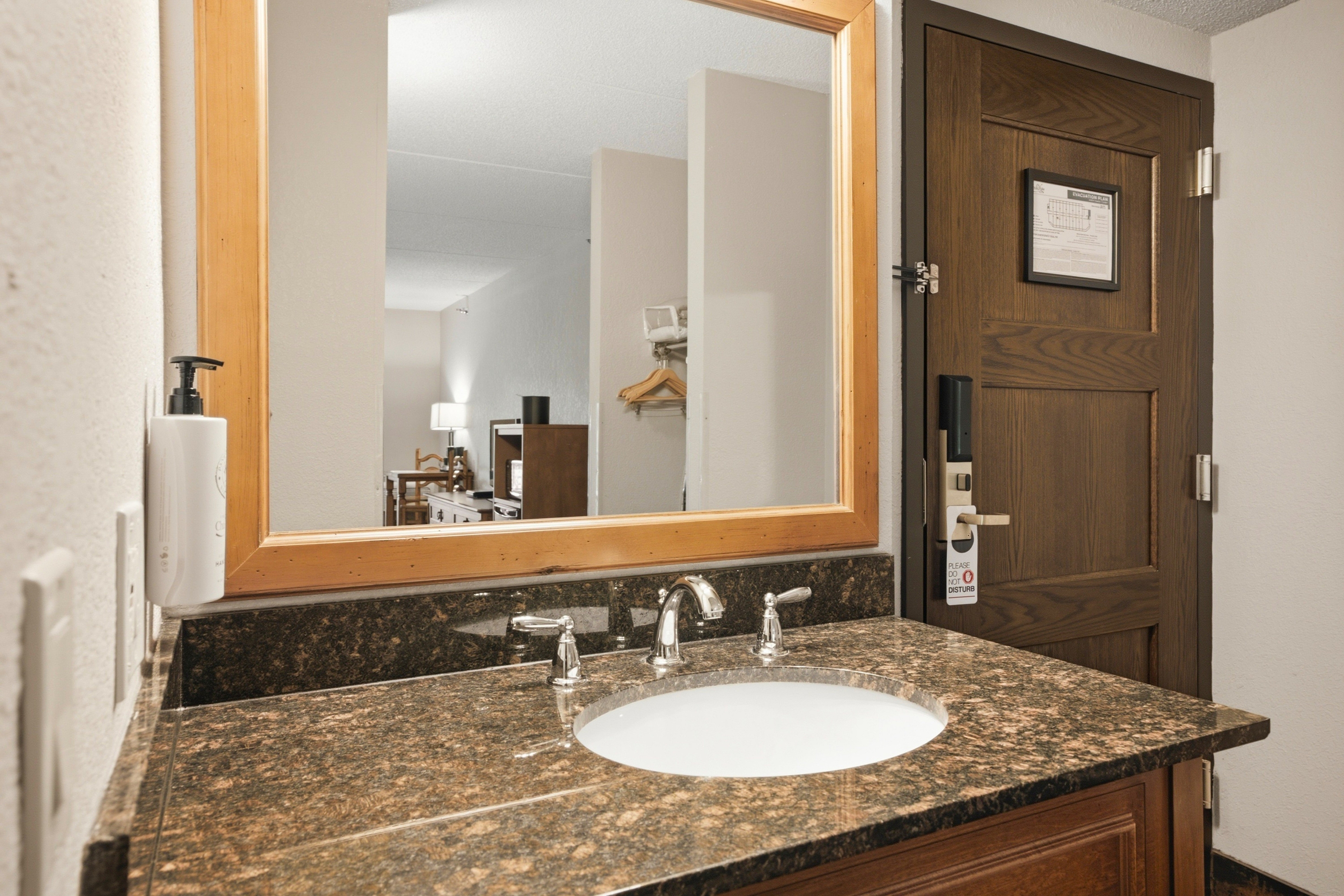 Guest room bath at the Chula Vista Resort, Trademark Collection by Wyndham in Wisconsin Dells, Wisconsin