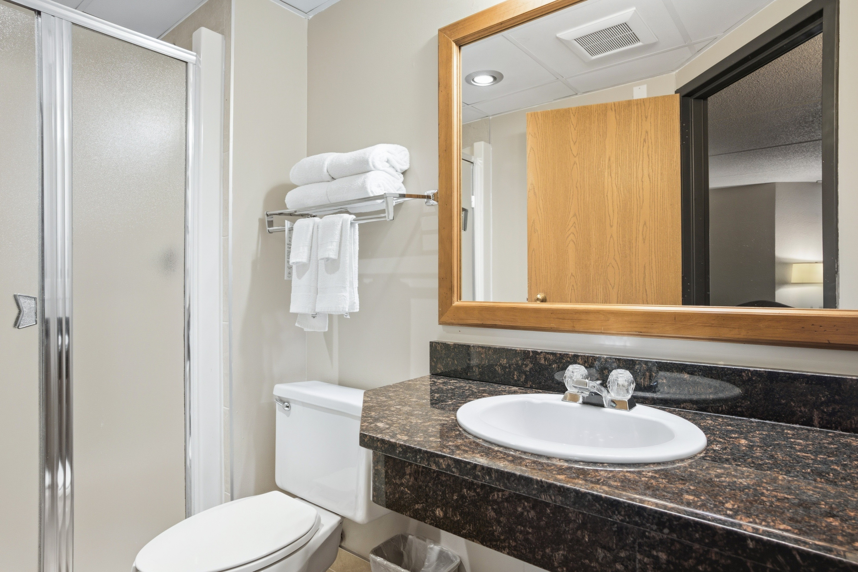 Guest room bath at the Chula Vista Resort, Trademark Collection by Wyndham in Wisconsin Dells, Wisconsin