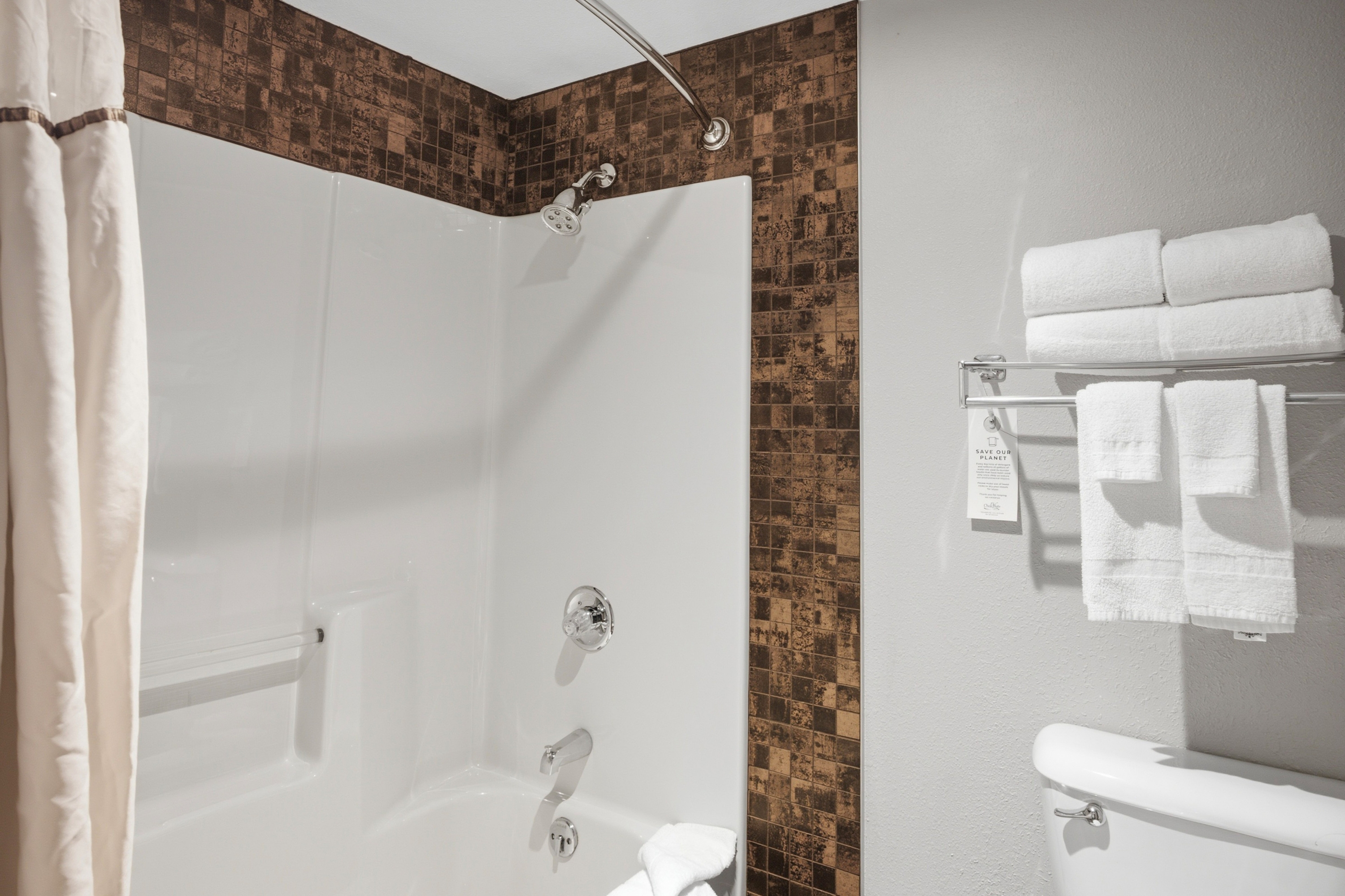 Guest room bath at the Chula Vista Resort, Trademark Collection by Wyndham in Wisconsin Dells, Wisconsin