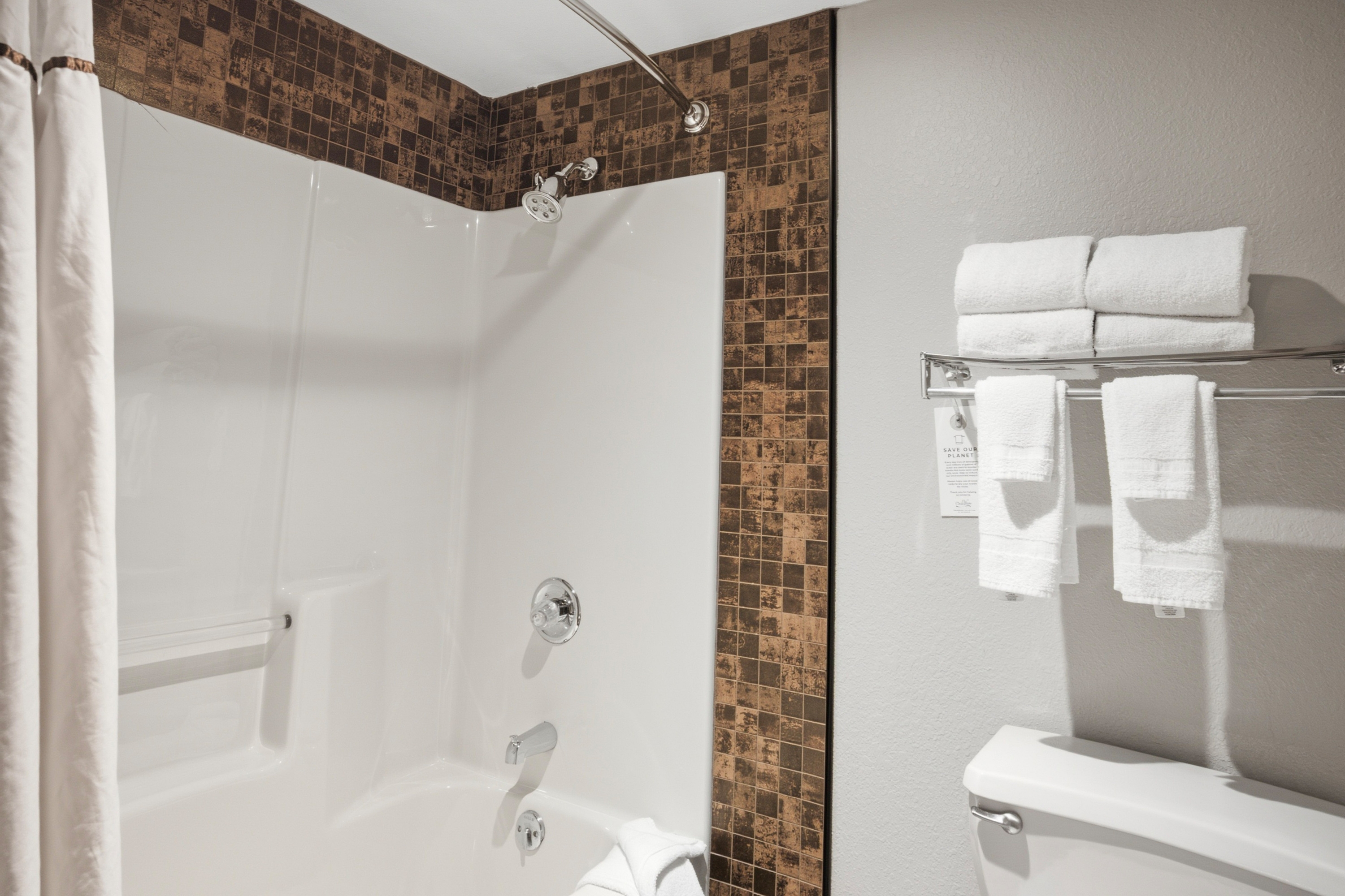 Guest room bath at the Chula Vista Resort, Trademark Collection by Wyndham in Wisconsin Dells, Wisconsin