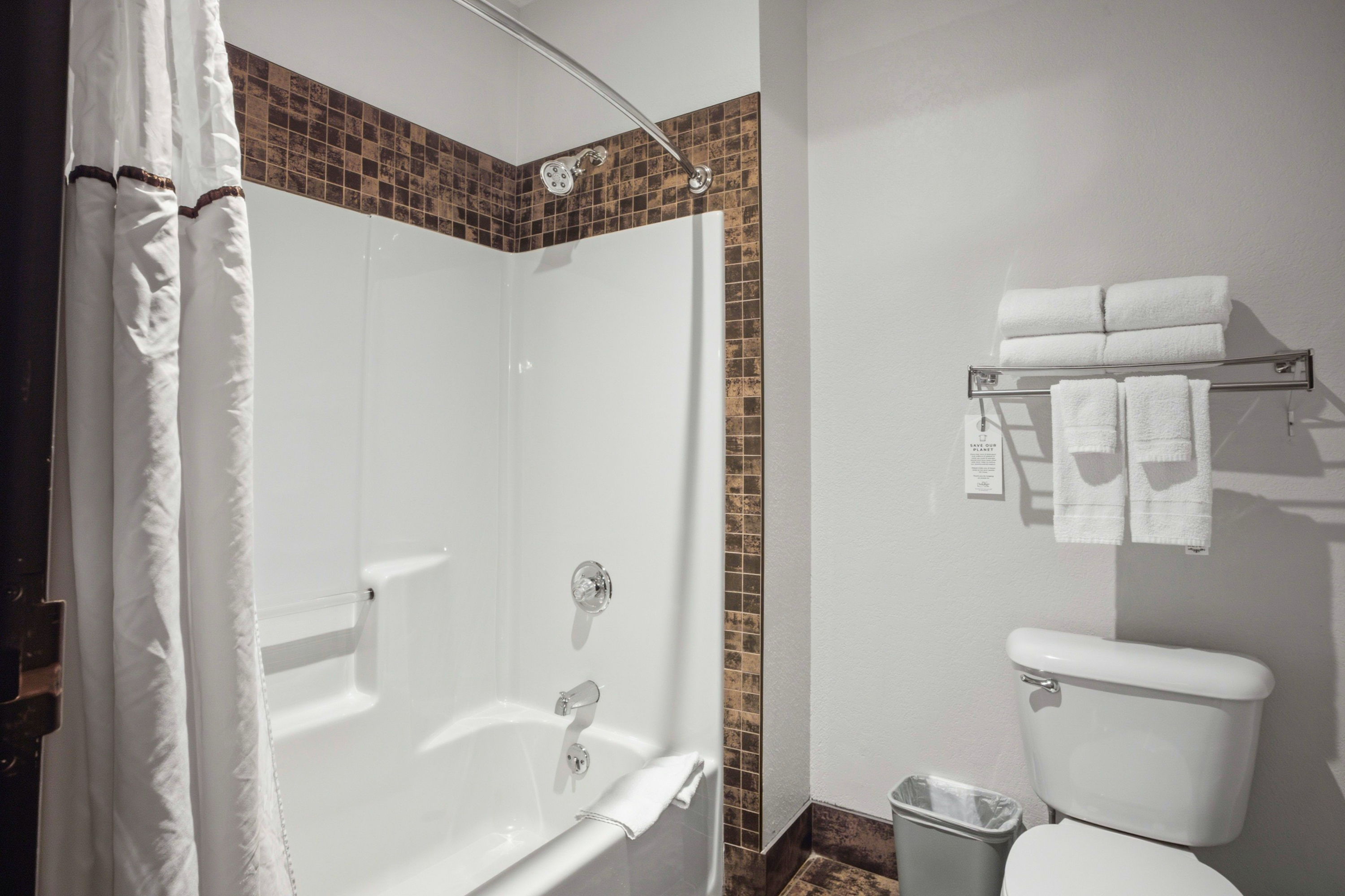 Guest room bath at the Chula Vista Resort, Trademark Collection by Wyndham in Wisconsin Dells, Wisconsin