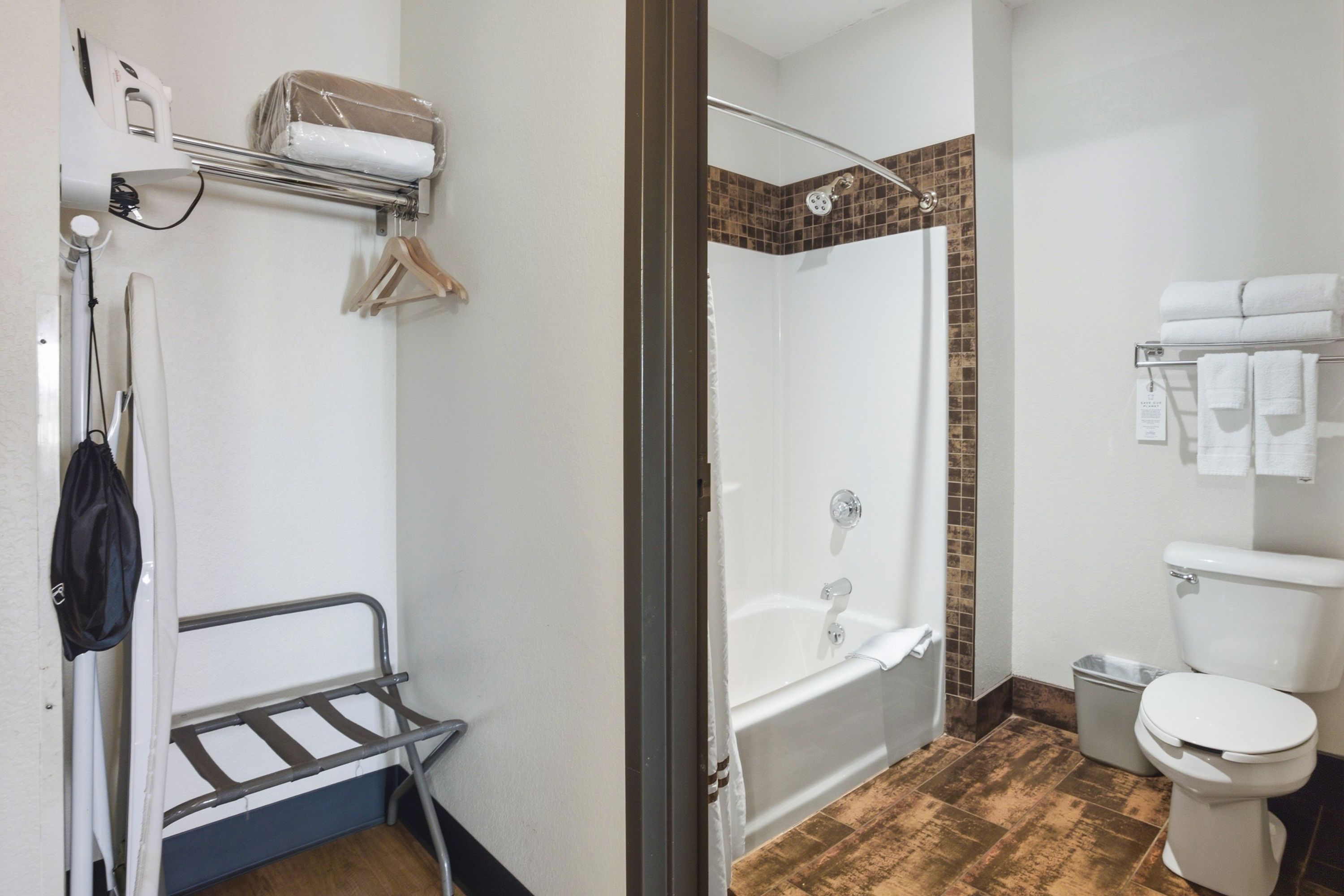 Guest room bath at the Chula Vista Resort, Trademark Collection by Wyndham in Wisconsin Dells, Wisconsin