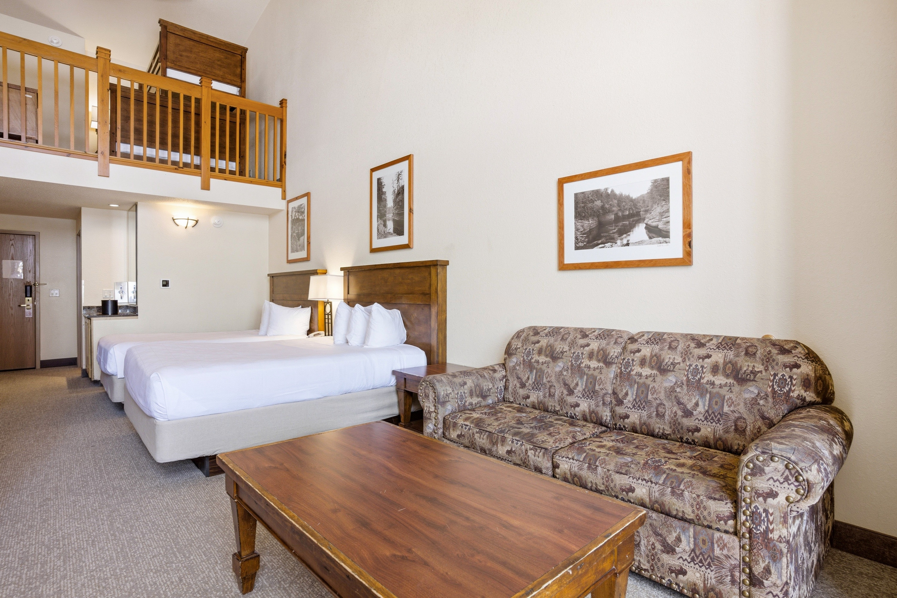 Guest room at the Chula Vista Resort, Trademark Collection by Wyndham in Wisconsin Dells, Wisconsin