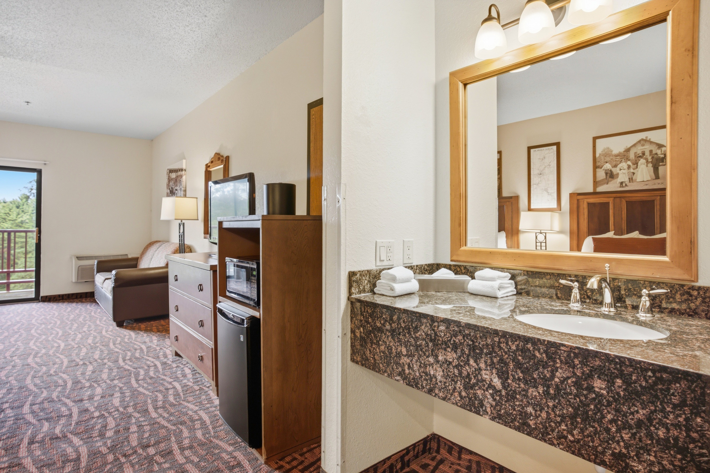 Guest room at the Chula Vista Resort, Trademark Collection by Wyndham in Wisconsin Dells, Wisconsin